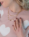 Collana Cuori Intrecciati