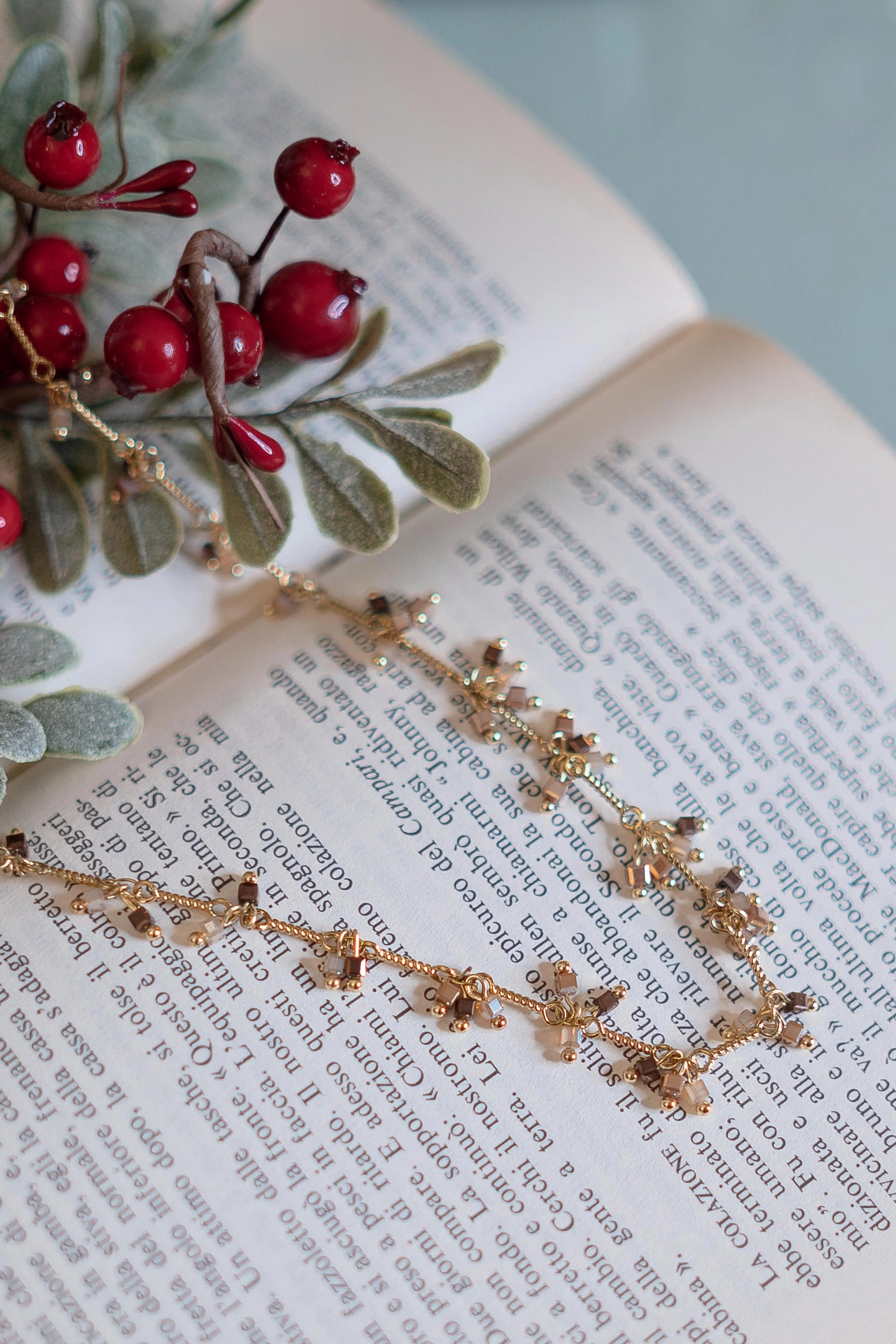 Collana Perline Pendenti Sogna con Fabula