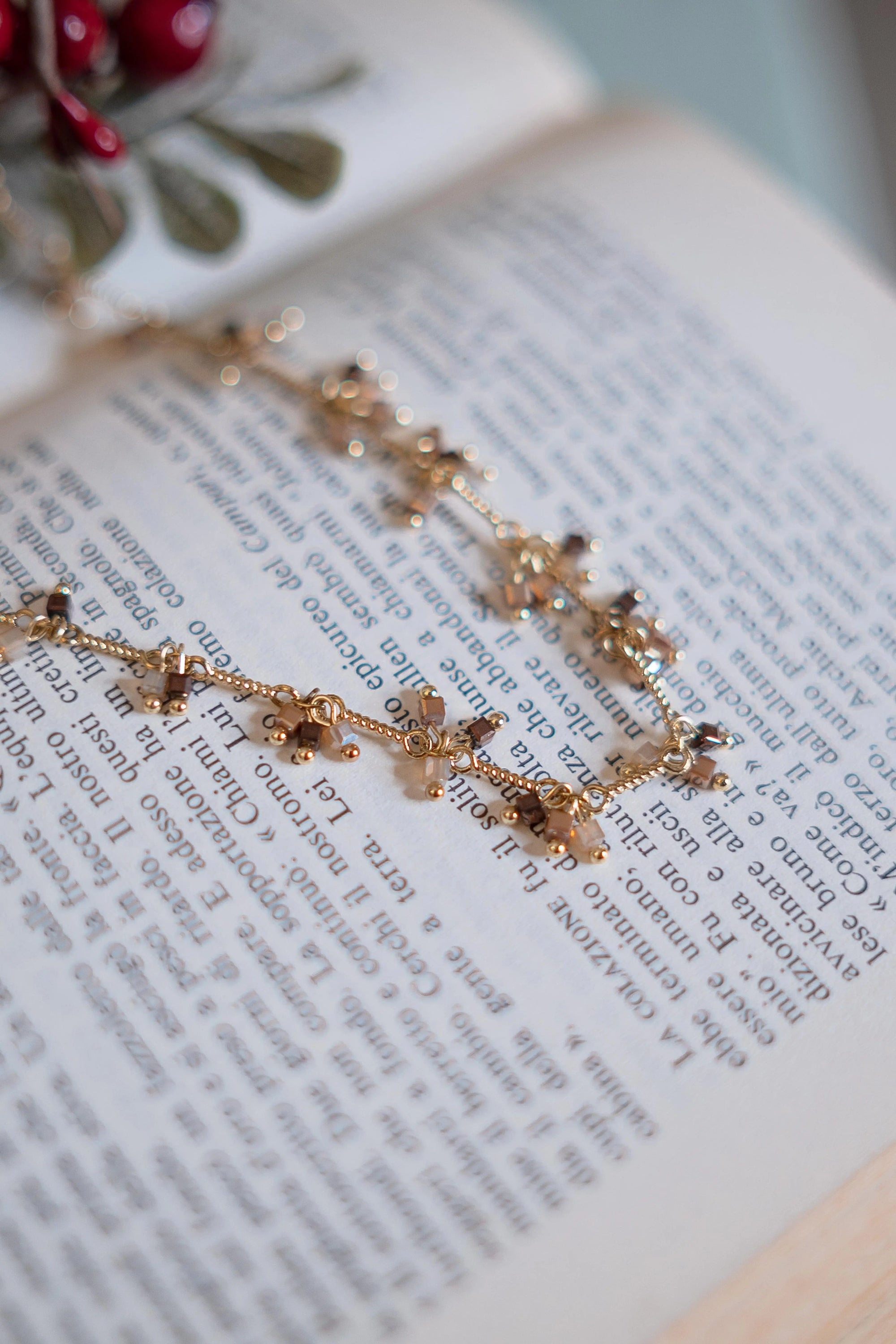 Collana Perline Pendenti Sogna con Fabula