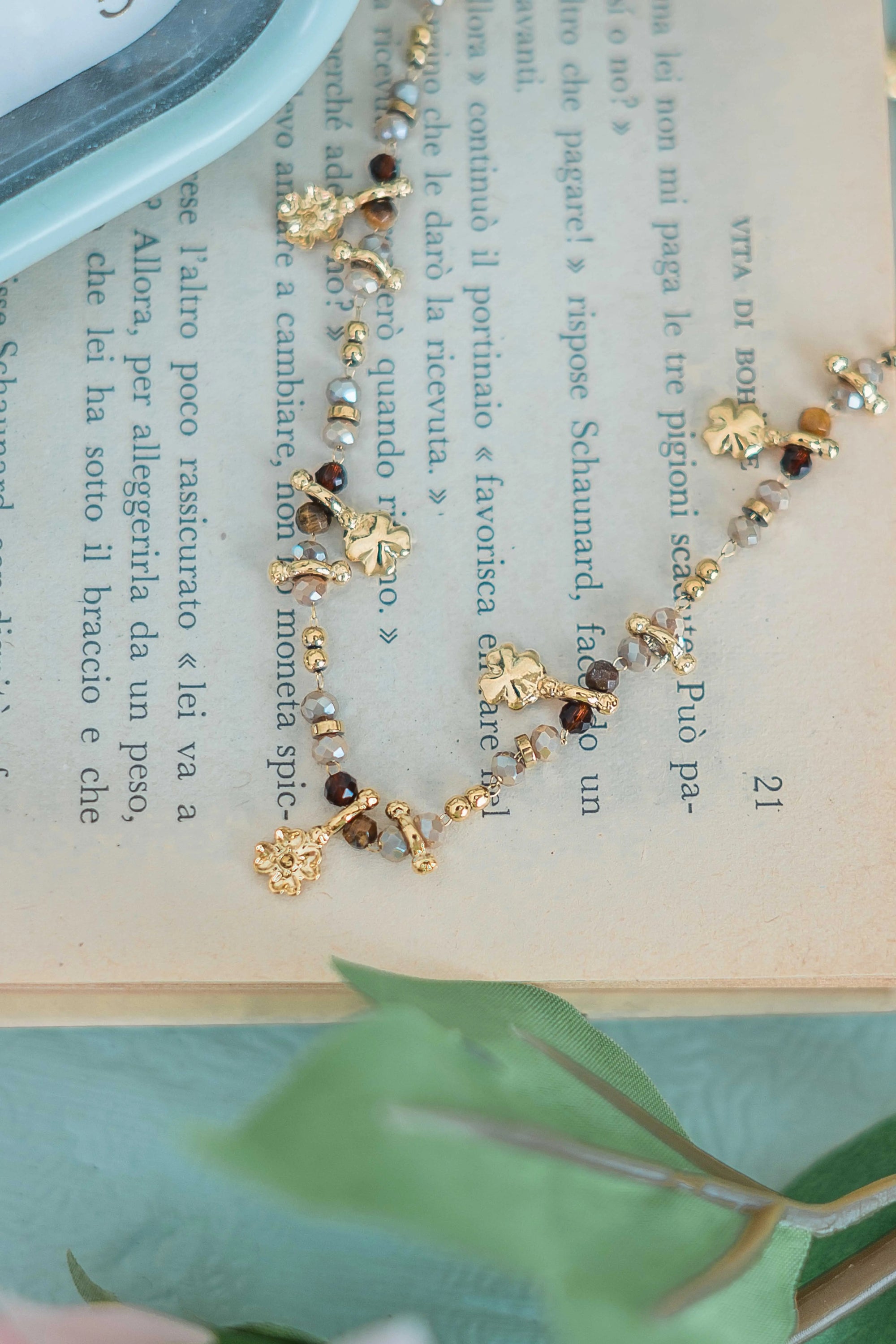 Collana Quadrifoglio Sogna con Fabula