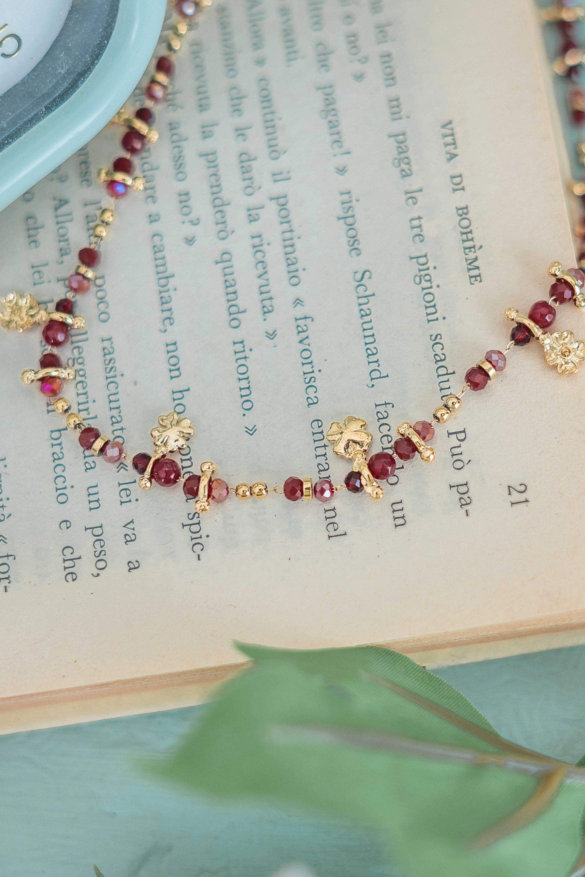 Collana Quadrifoglio Sogna con Fabula