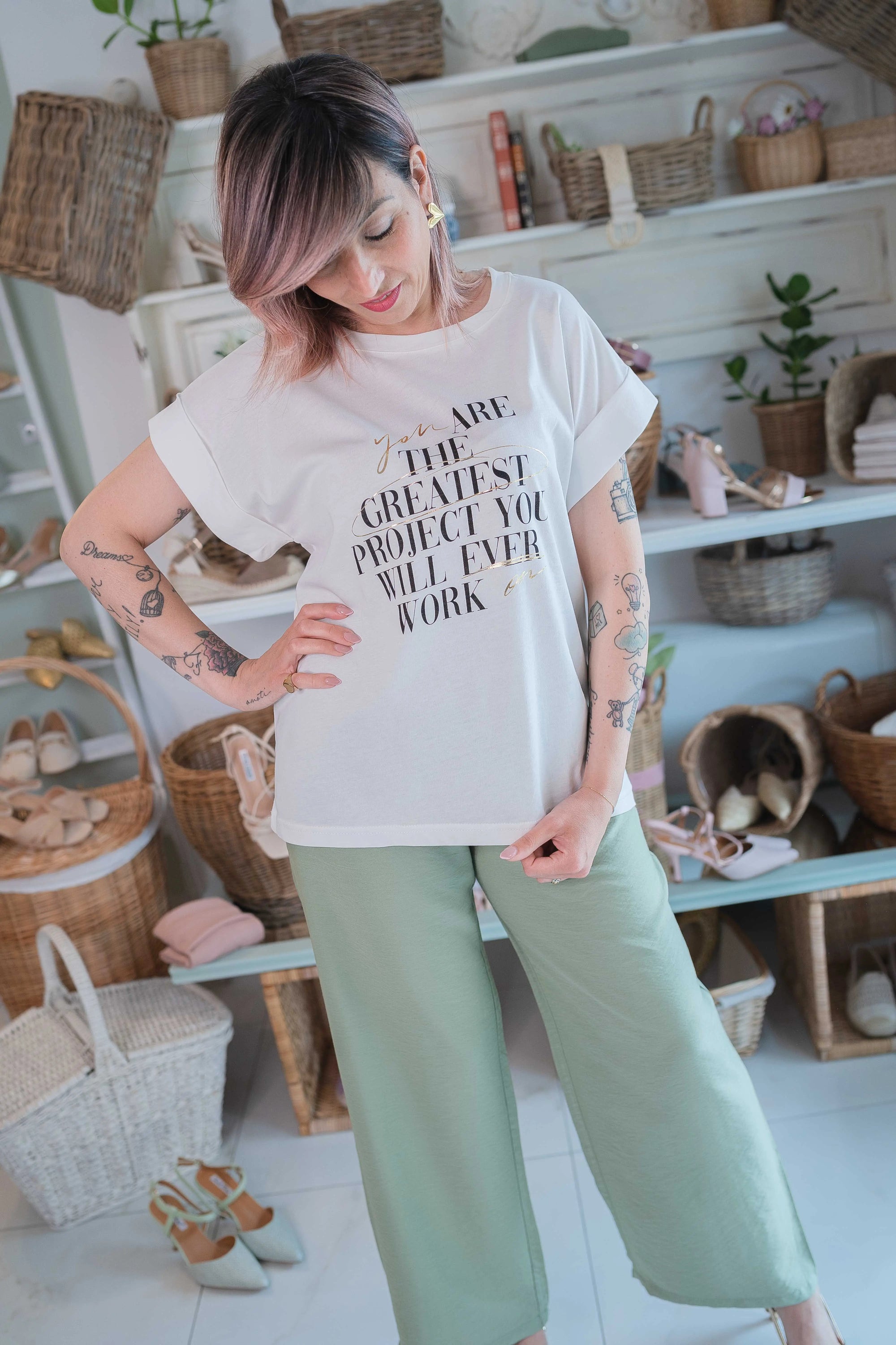 T-shirt The Greatest Project Sogna con Fabula