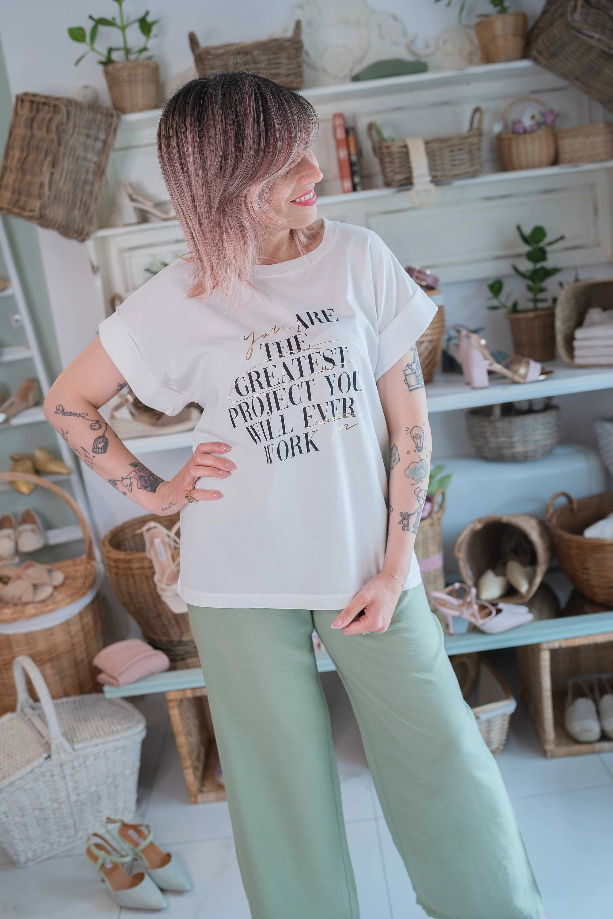 T-shirt The Greatest Project Sogna con Fabula