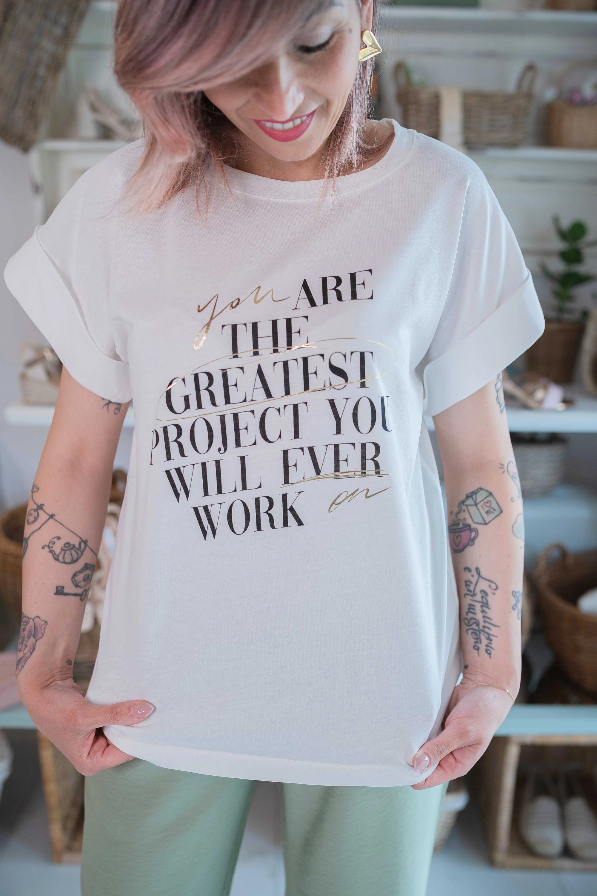 T-shirt The Greatest Project Sogna con Fabula