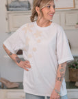 T-shirt Fioritura
