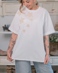 T-shirt Fioritura