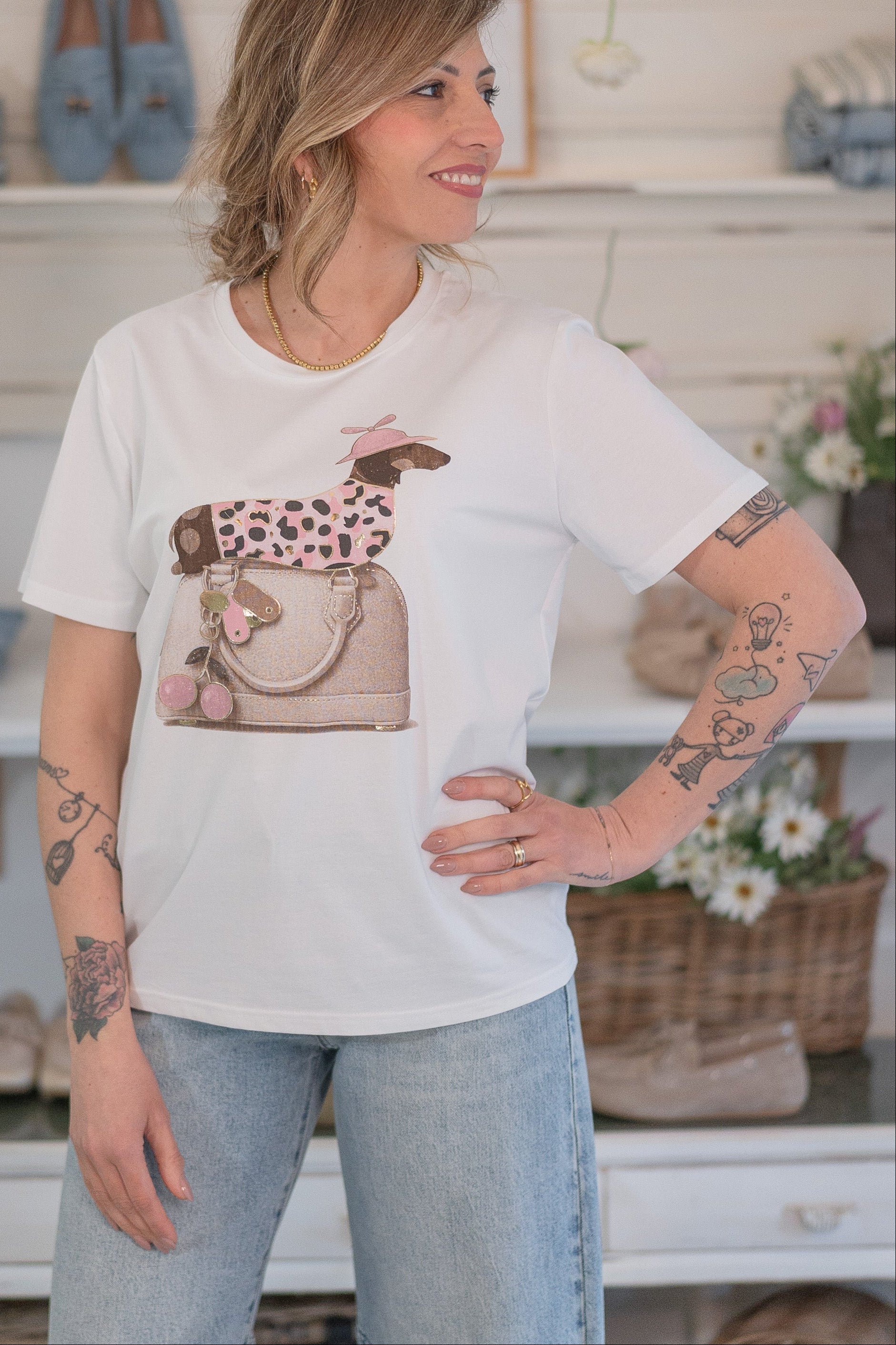 T-shirt bassottino