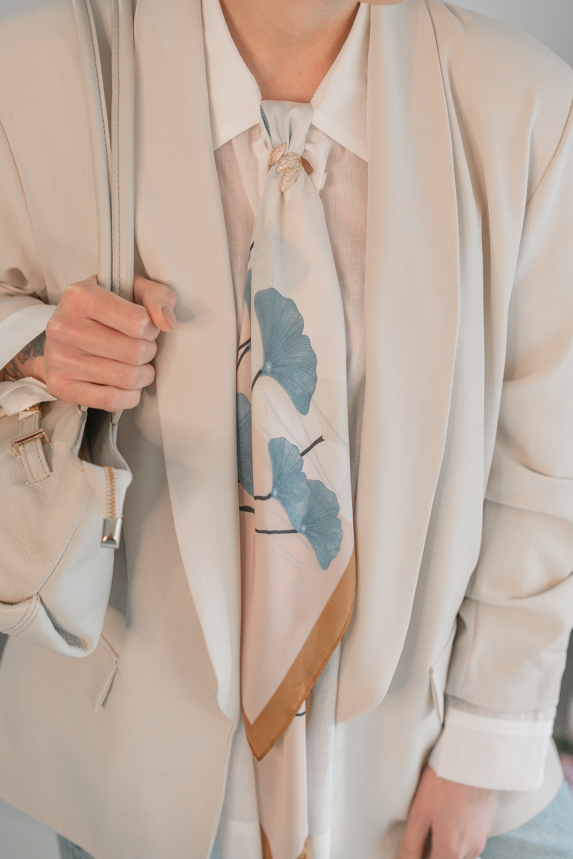 Foulard Papavero