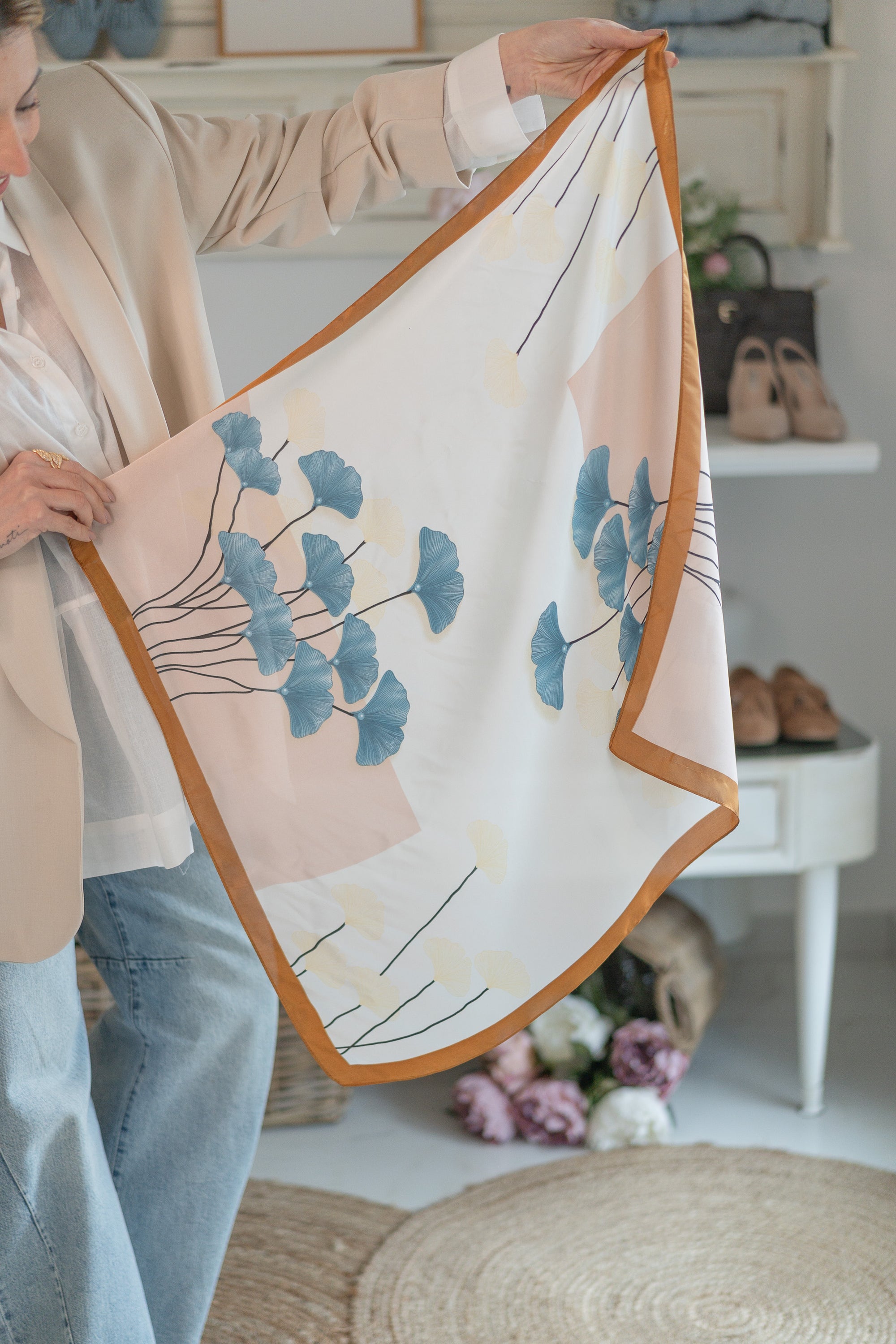 Foulard Papavero
