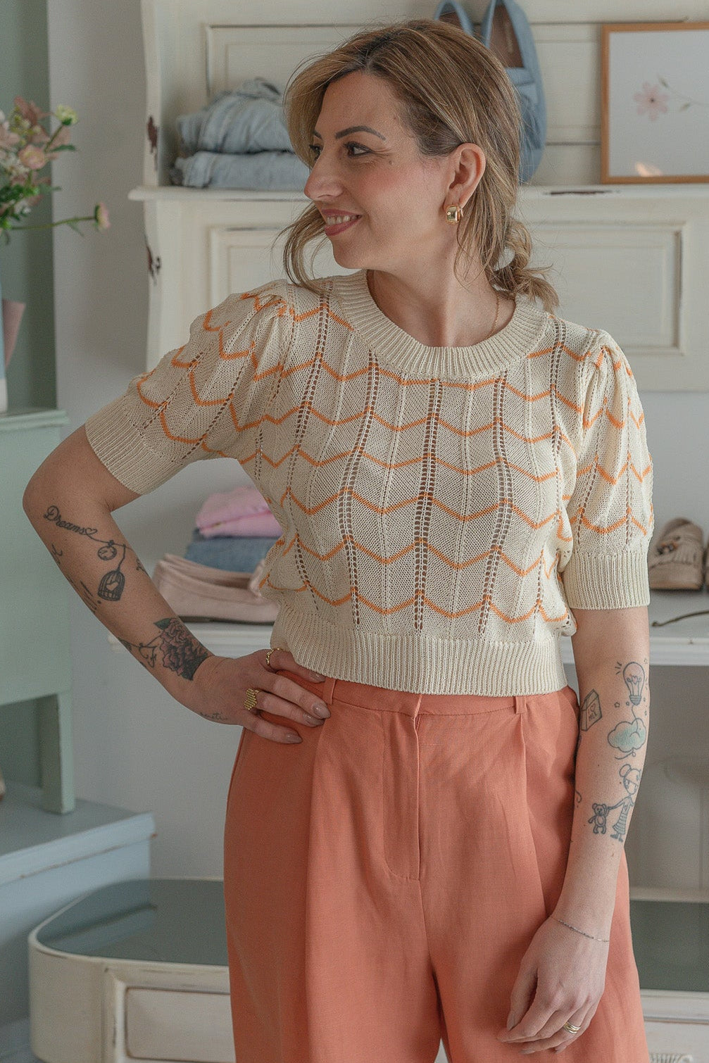 Maglia Macramè