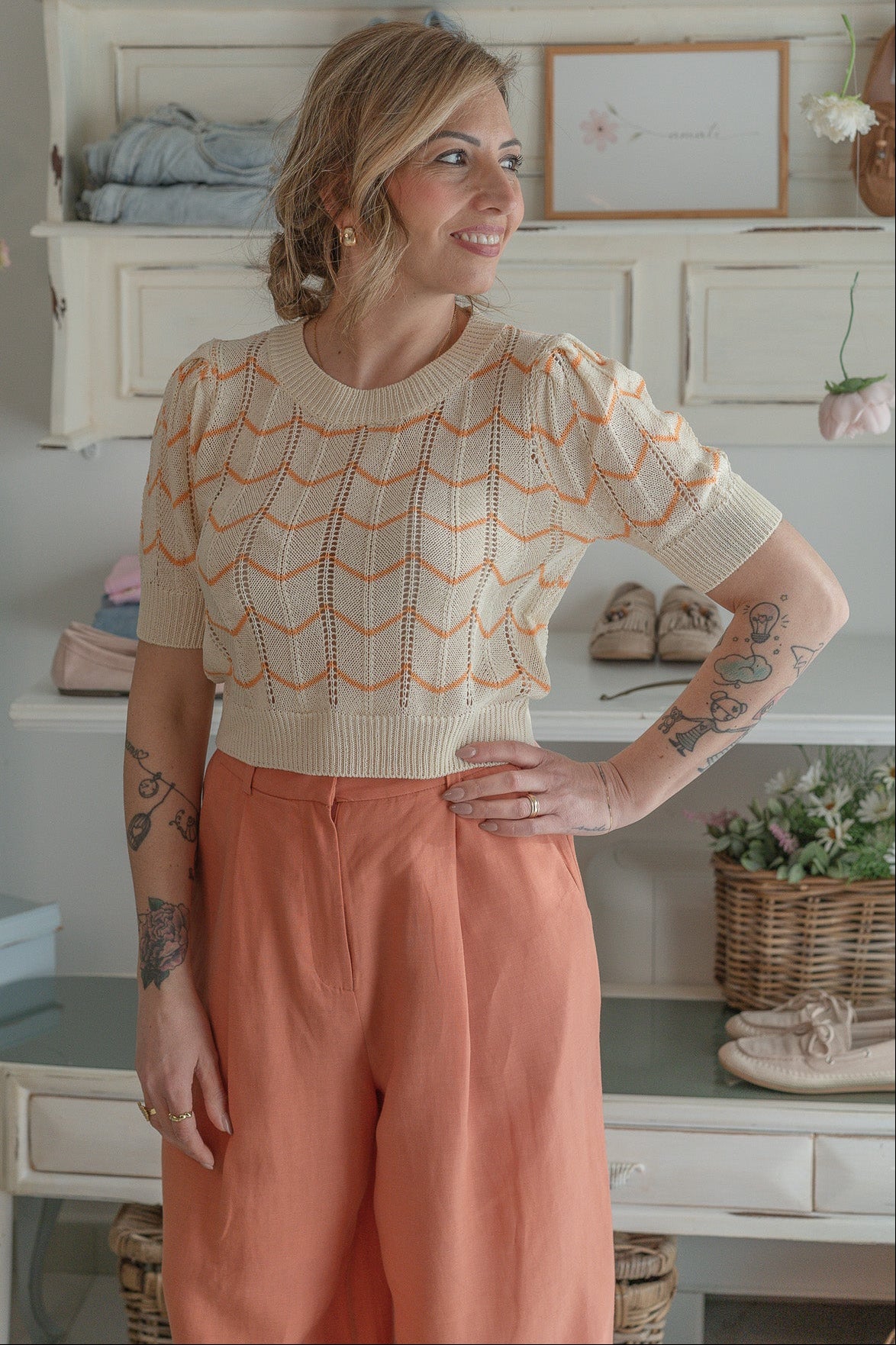 Maglia Macramè