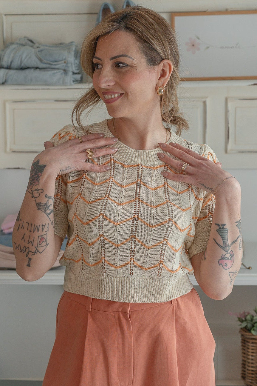 Maglia Macramè