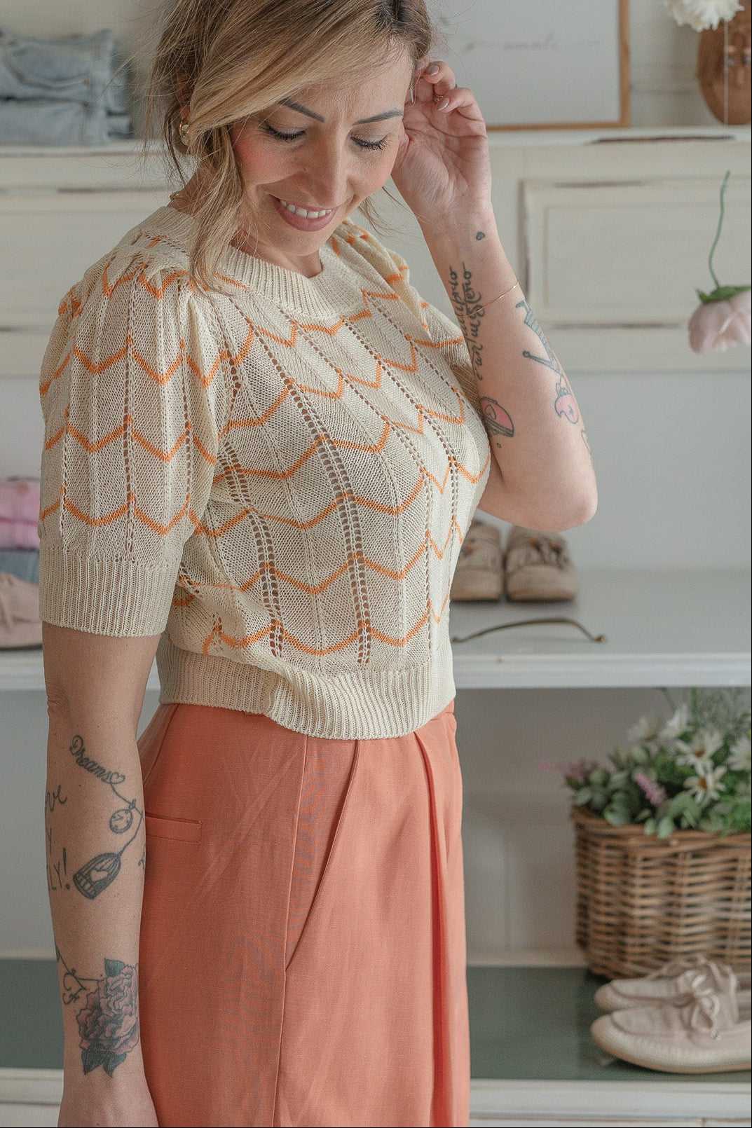Maglia Macramè