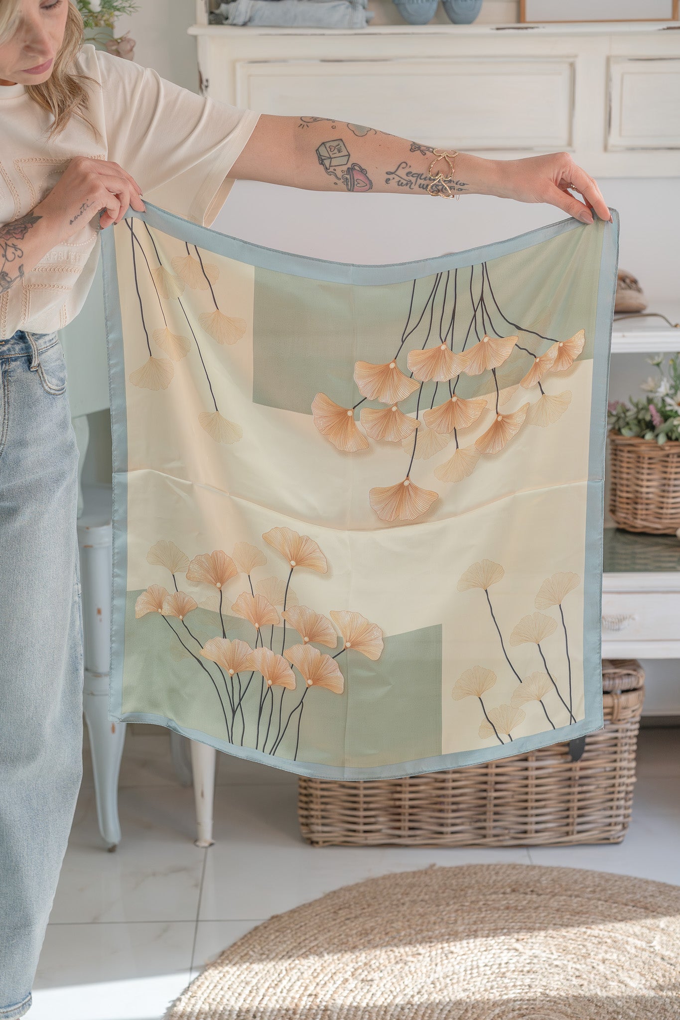 Foulard Papavero