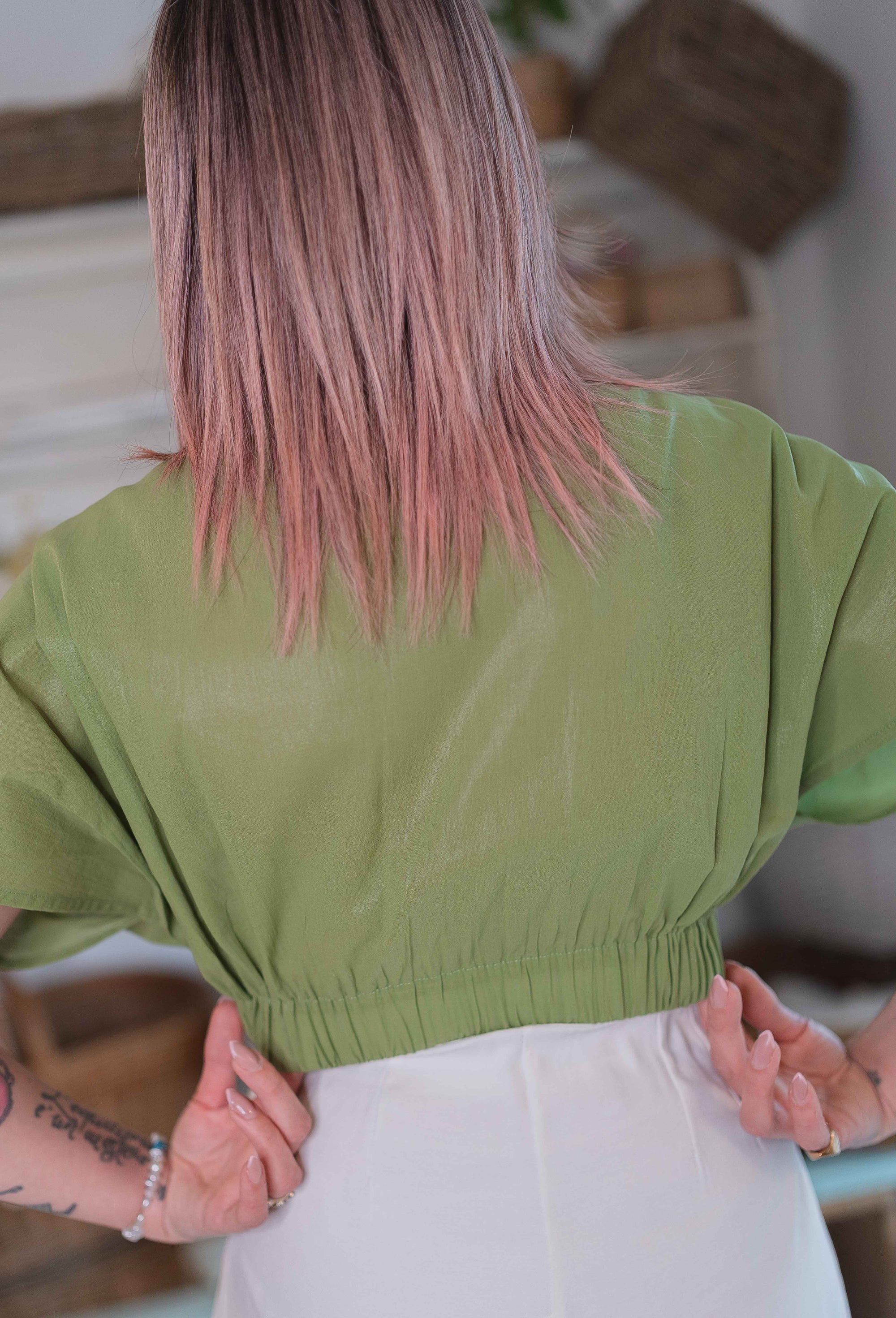 Camicia Crop Sogna con Fabula