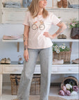 T-shirt Bici in Fiore