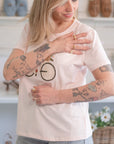 T-shirt Bici in Fiore