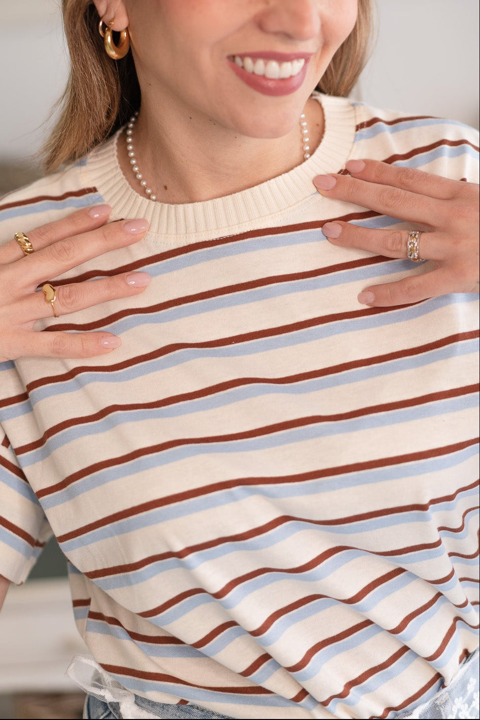 T-shirt Righe