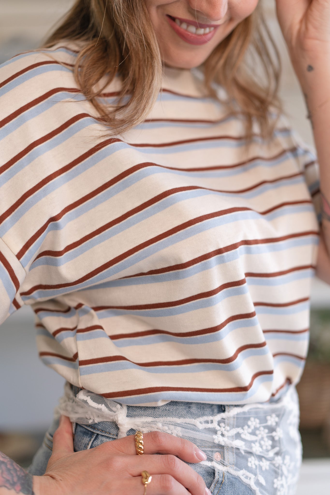 T-shirt Righe