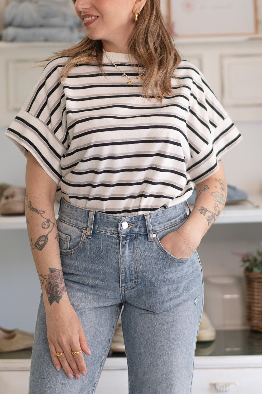 T-shirt Righe