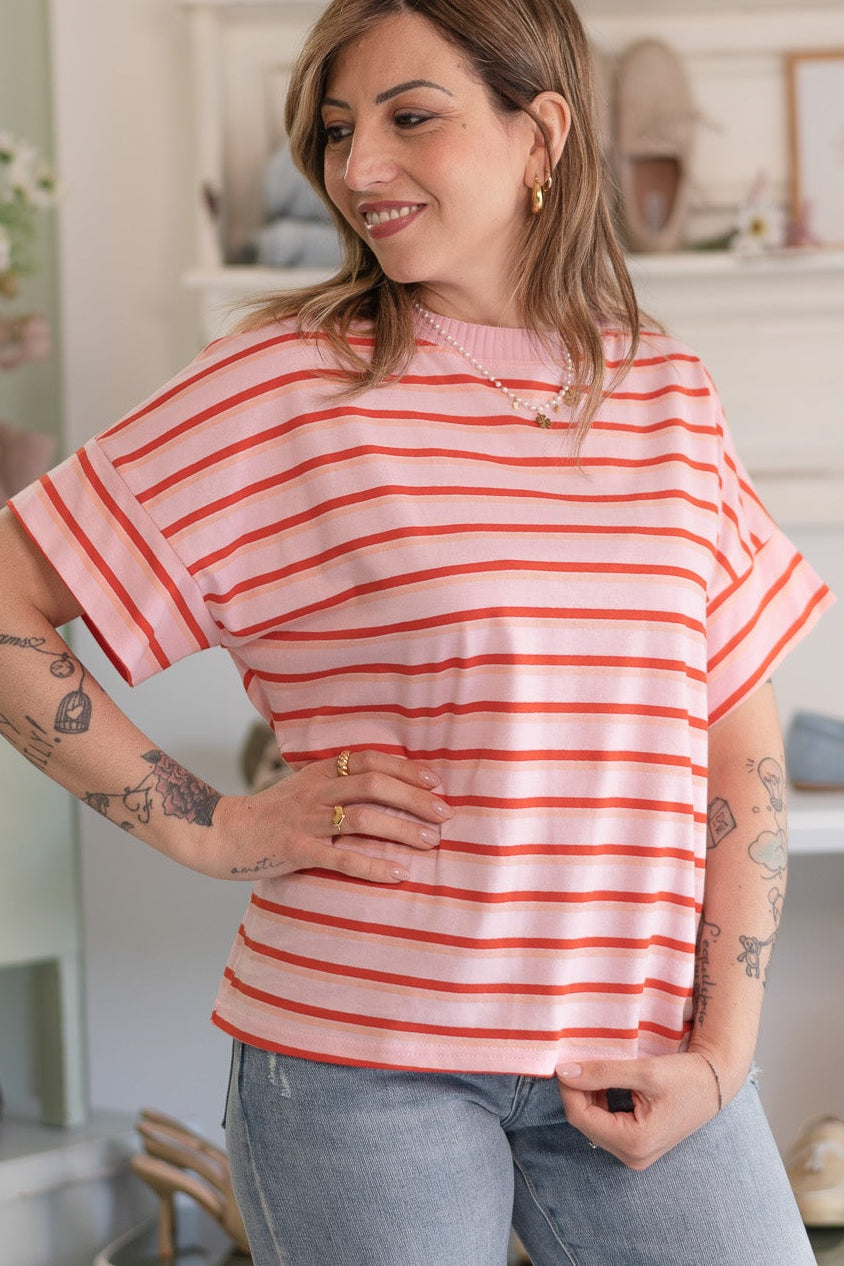 T-shirt Righe