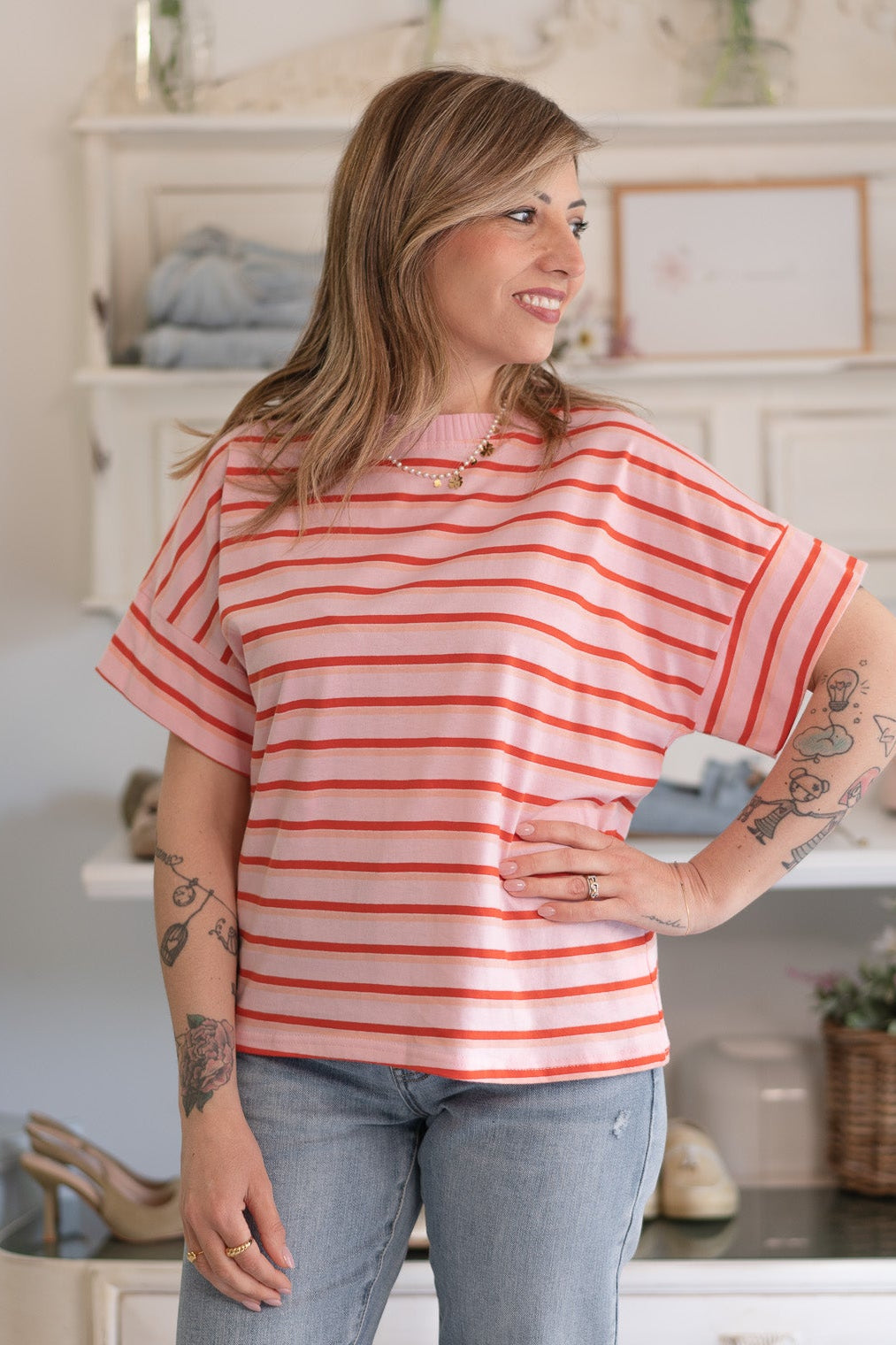 T-shirt Righe
