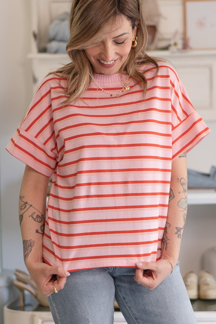 T-shirt Righe
