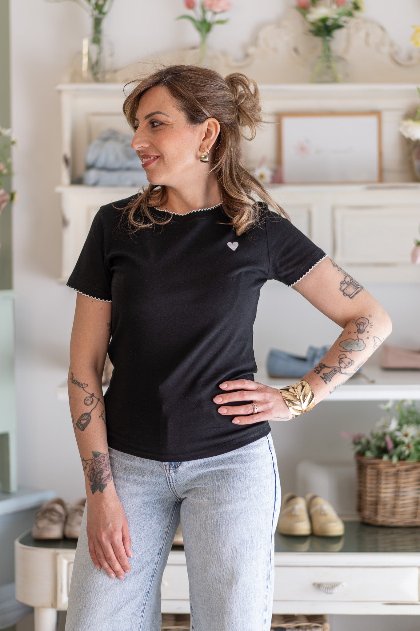 T-shirt Cuoricino
