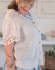 Cardigan Uncinetto
