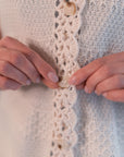 Cardigan Uncinetto