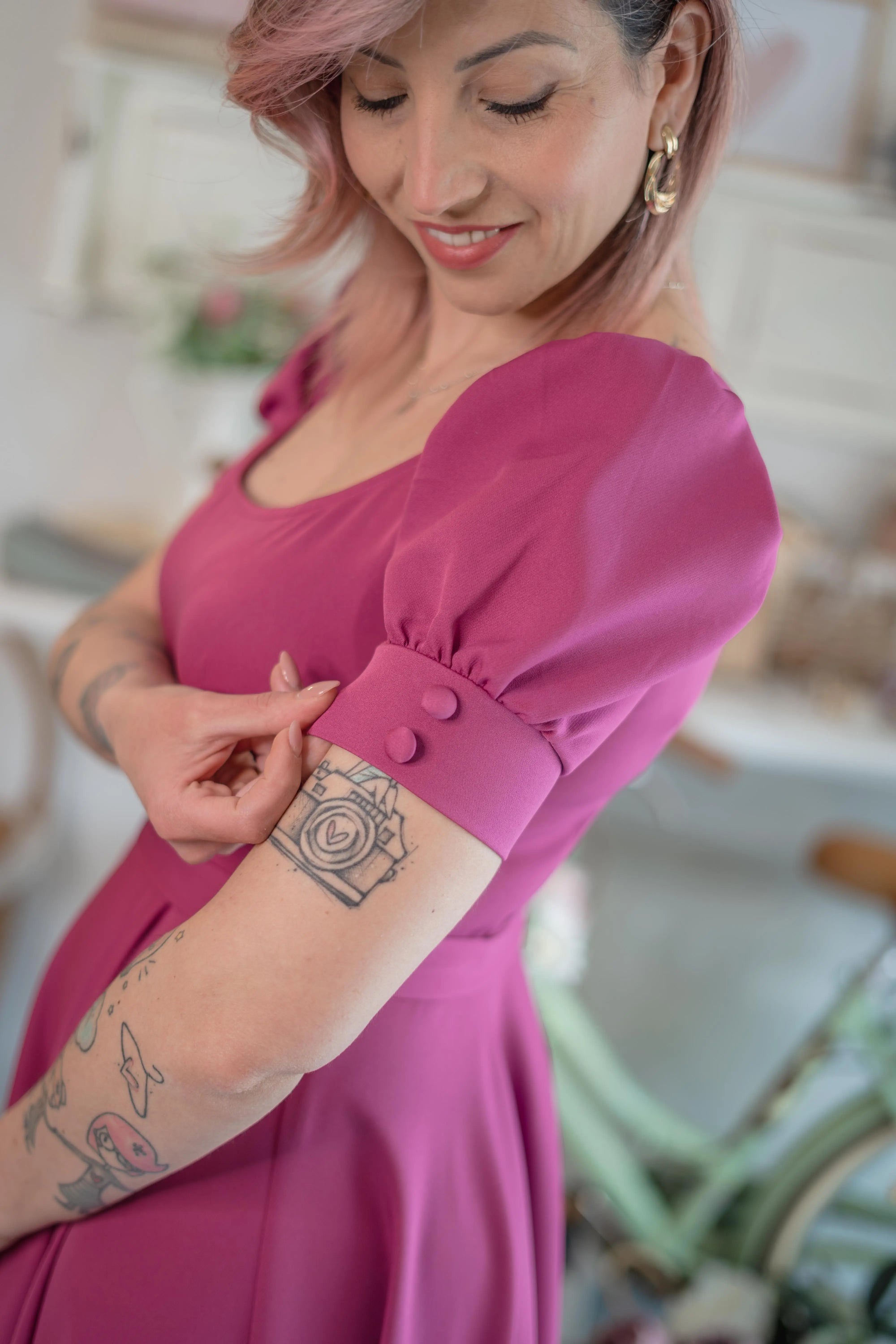 Abito Magenta Sogna con Fabula