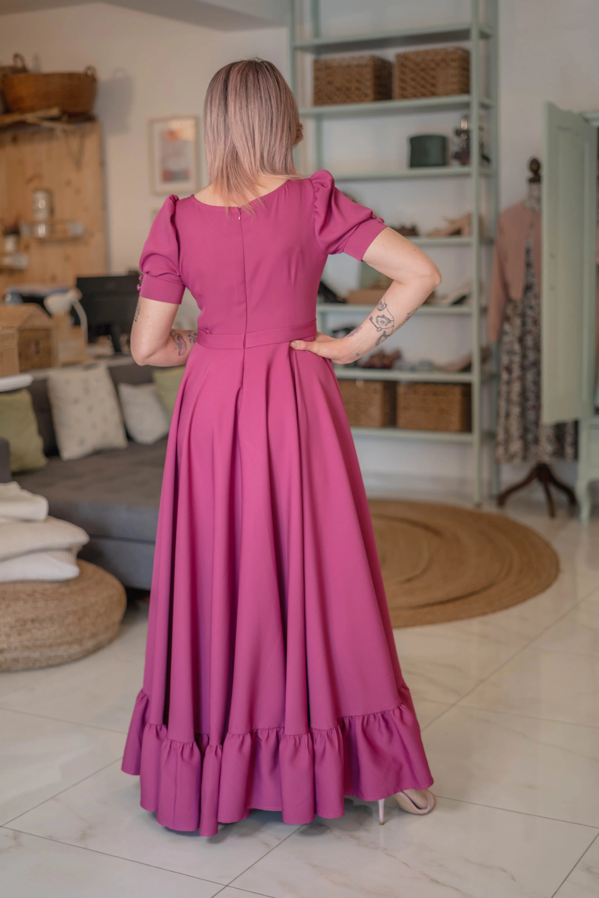 Abito Magenta Sogna con Fabula