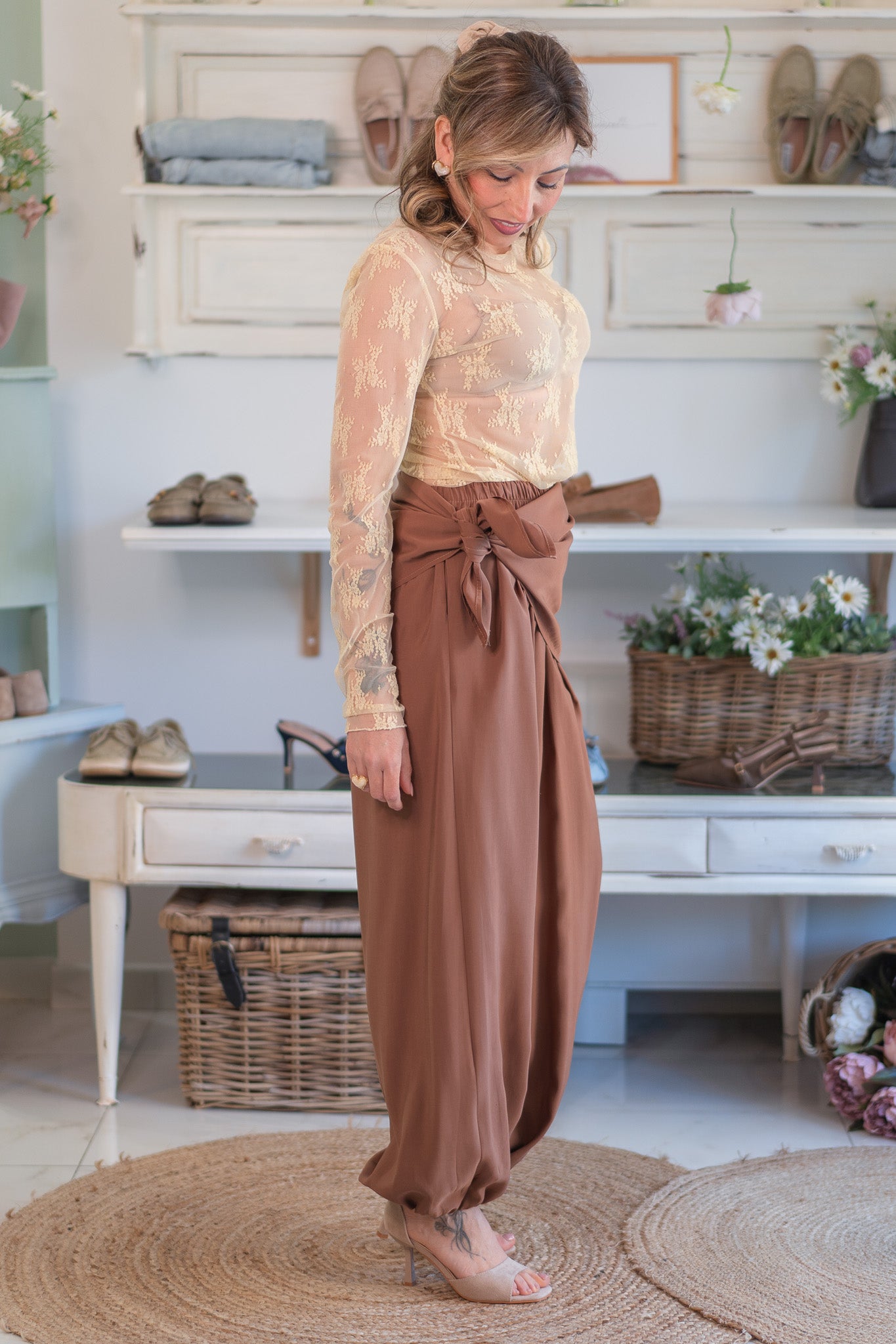 Pantalone Foulard