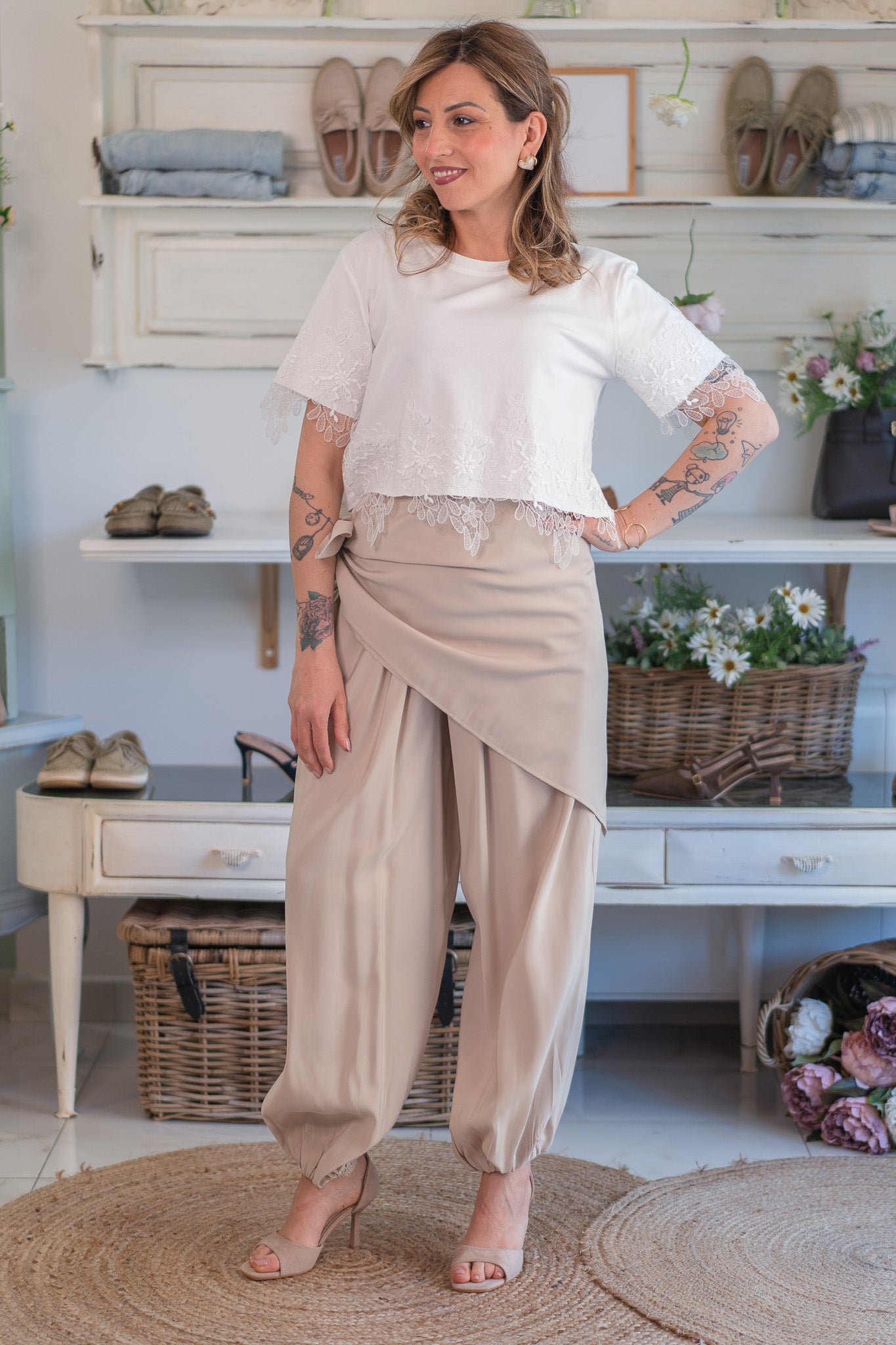 Pantalone Foulard