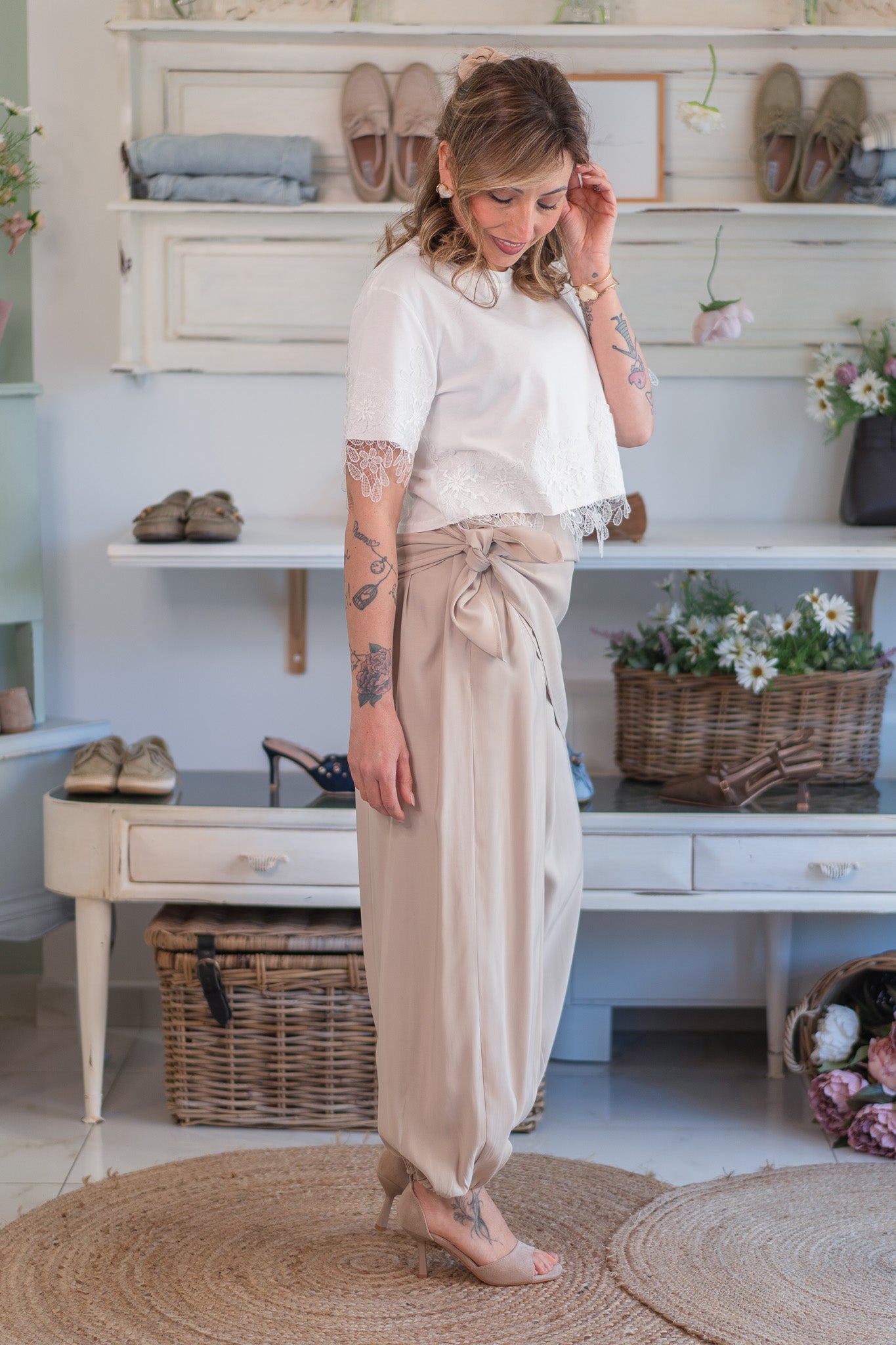 Pantalone Foulard