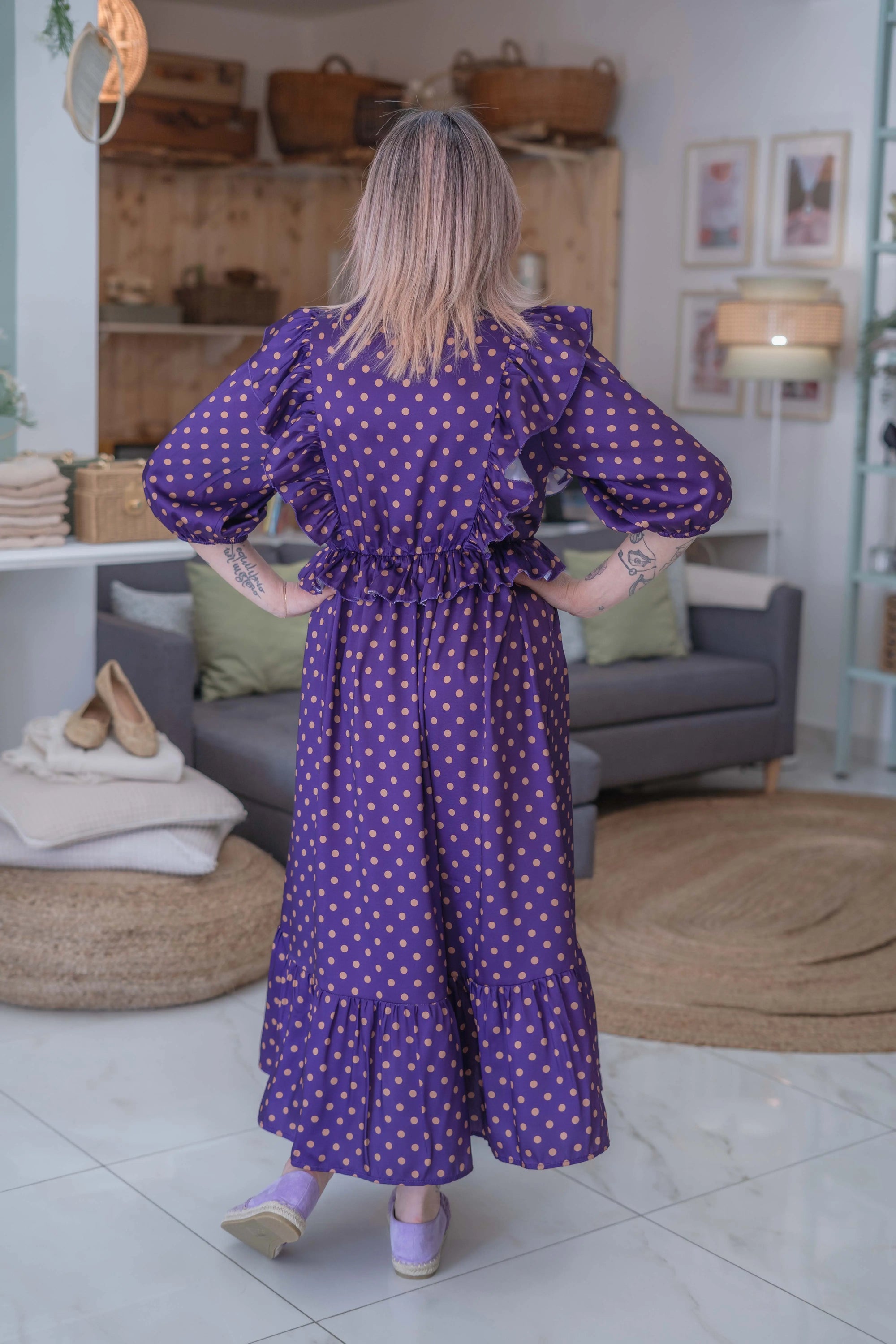 Abito Violet Sogna con Fabula