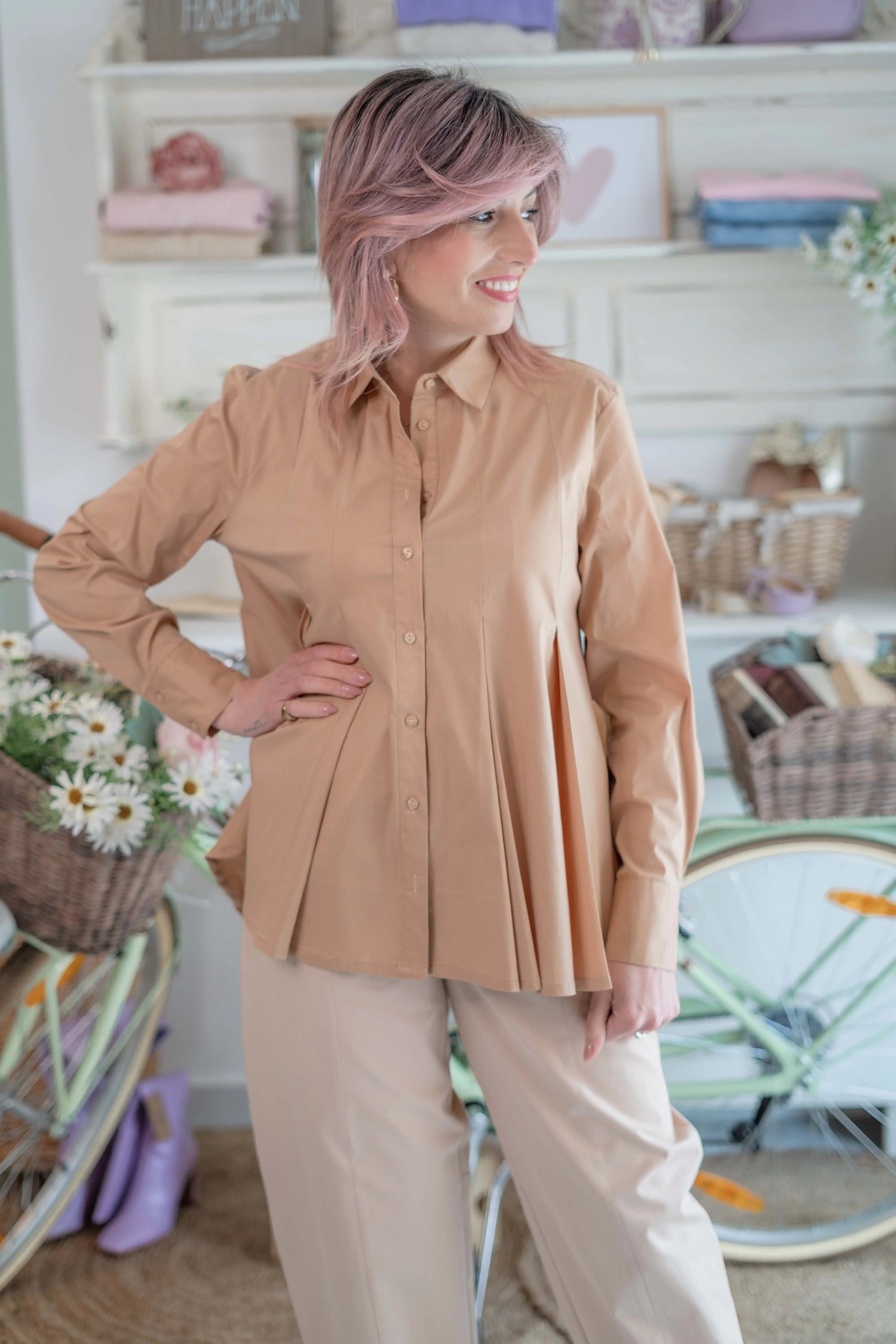 Camicia Luigia Sogna con Fabula