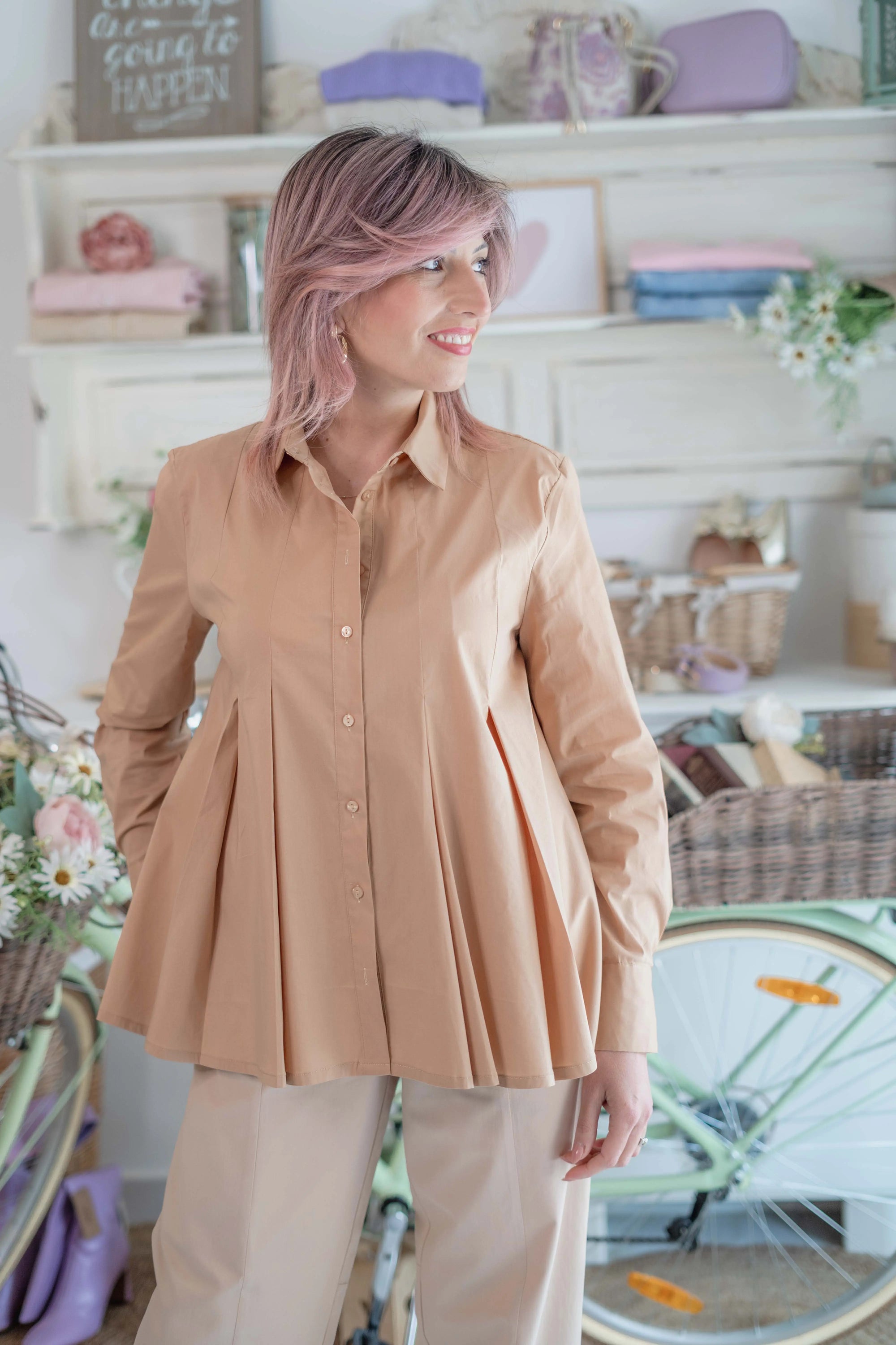 Camicia Luigia Sogna con Fabula
