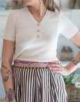 Maglia bottoncini