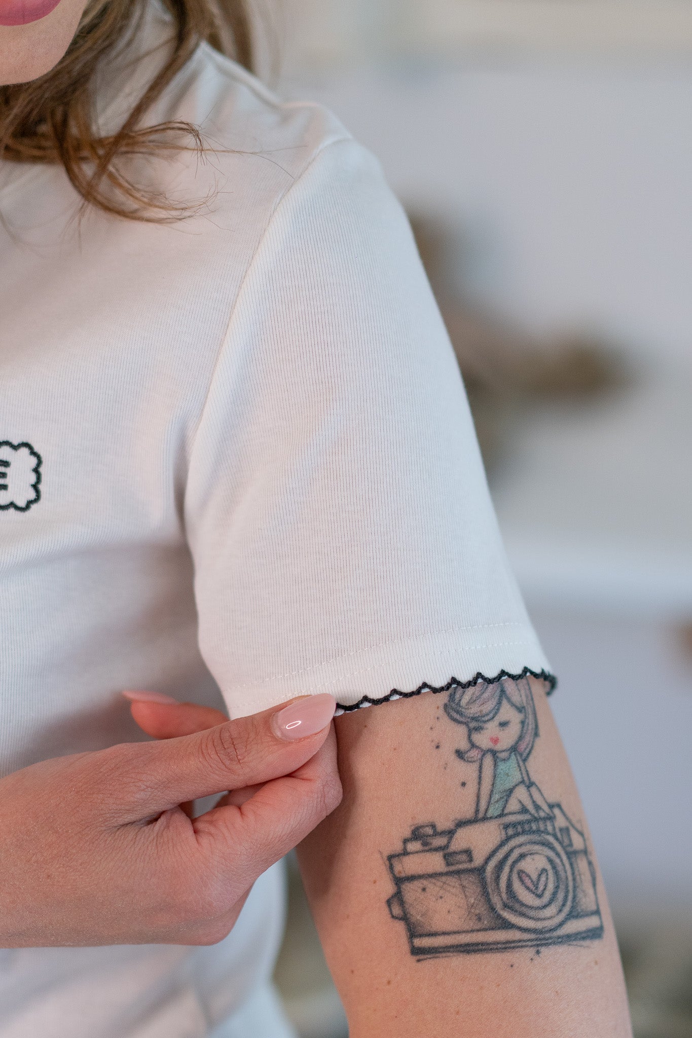 T-shirt Amore e Ricami