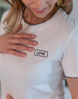 T-shirt Amore e Ricami