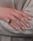 Anello bold love