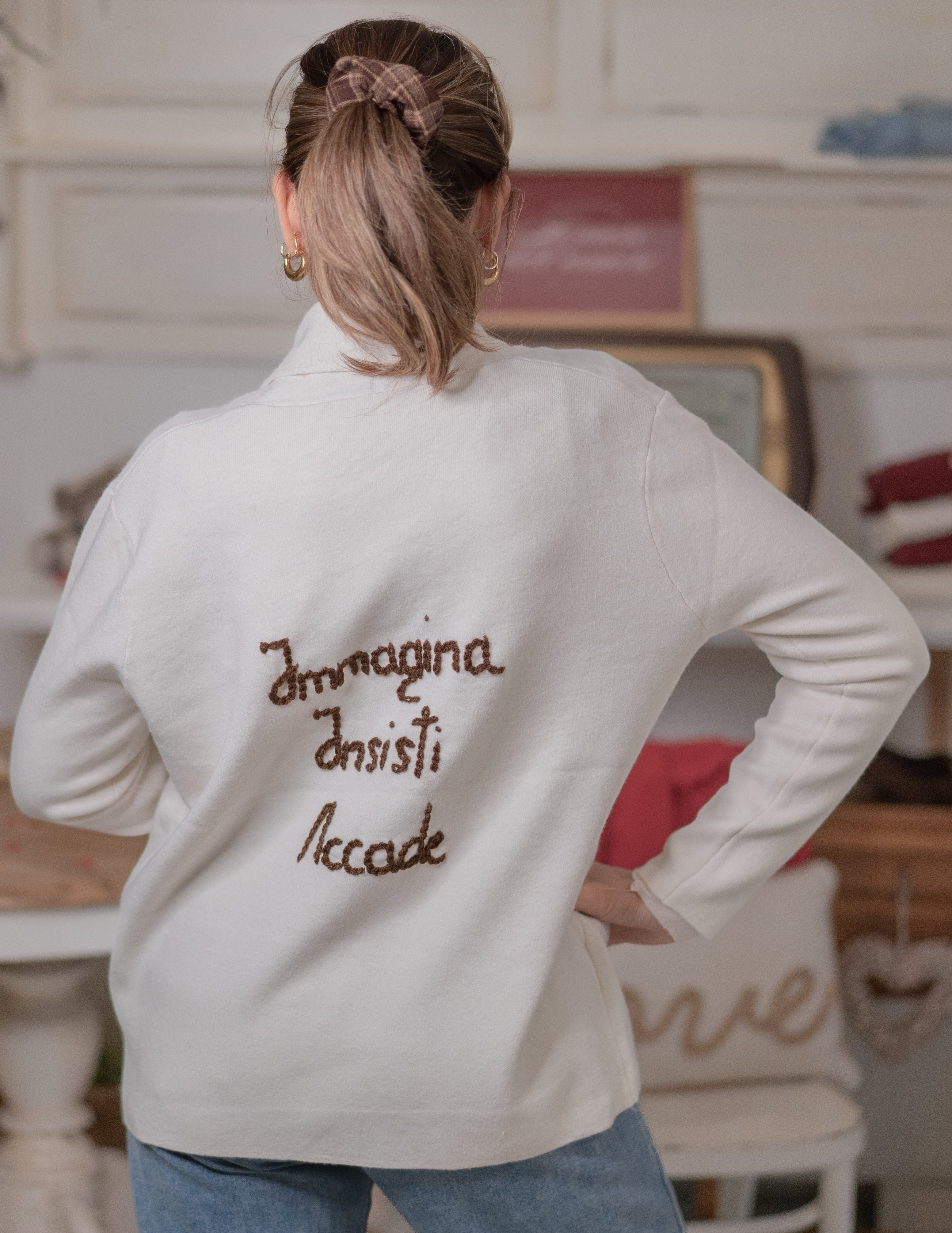 Cardigan Immagina Insisti Accade Vol.2