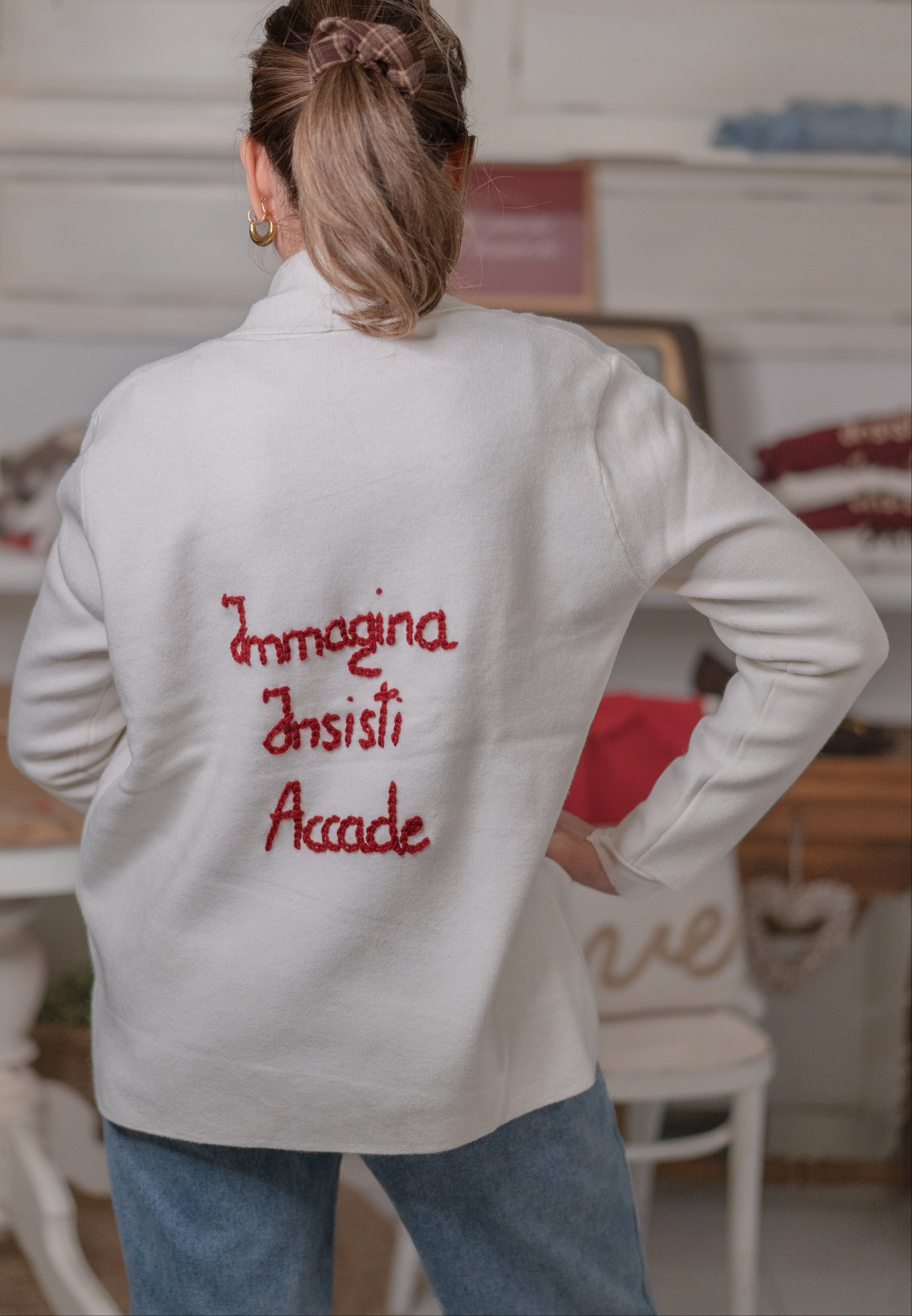 Cardigan Immagina Insisti Accade Vol.2