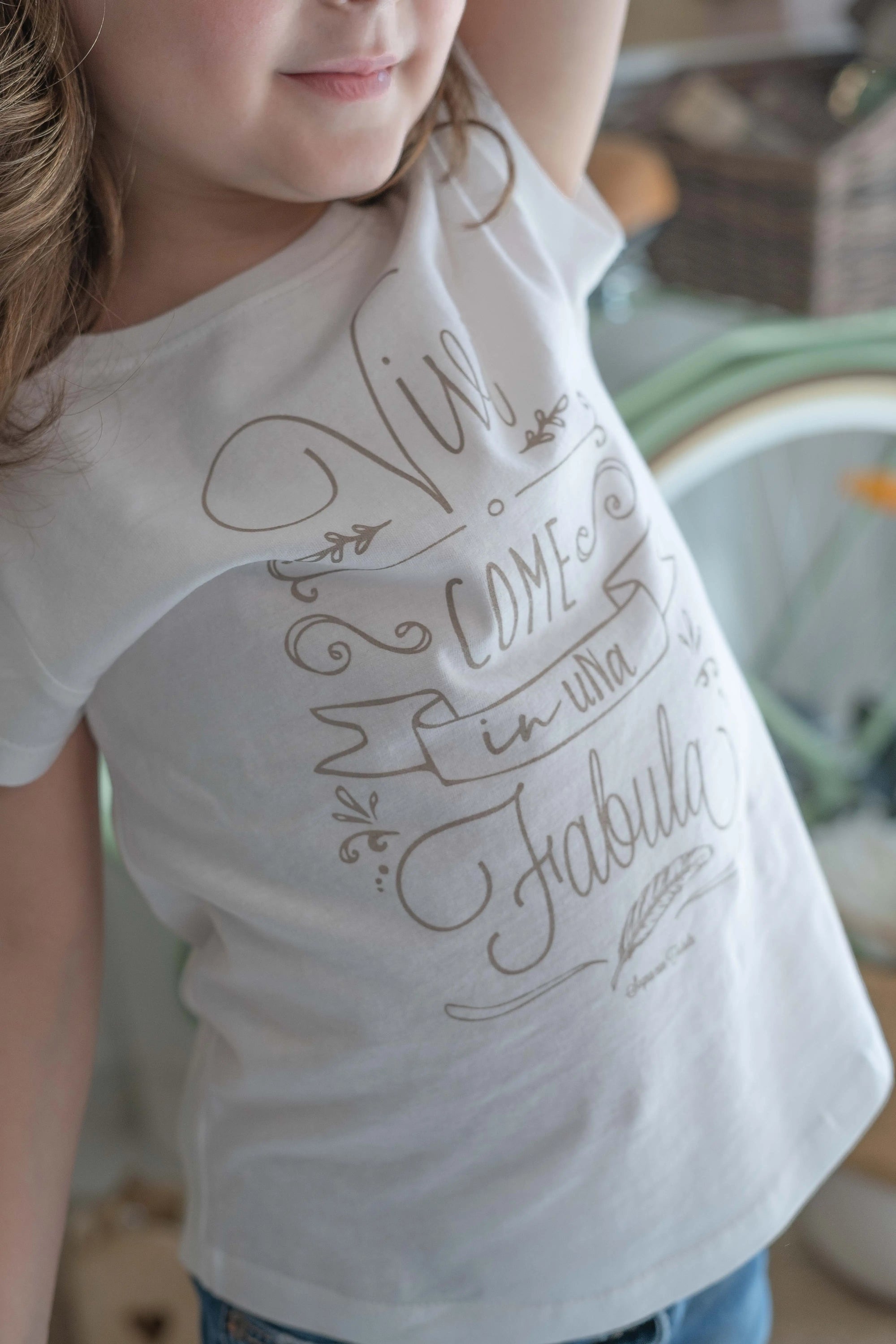 T-shirt Vivi Fabula Bimba Sogna con Fabula