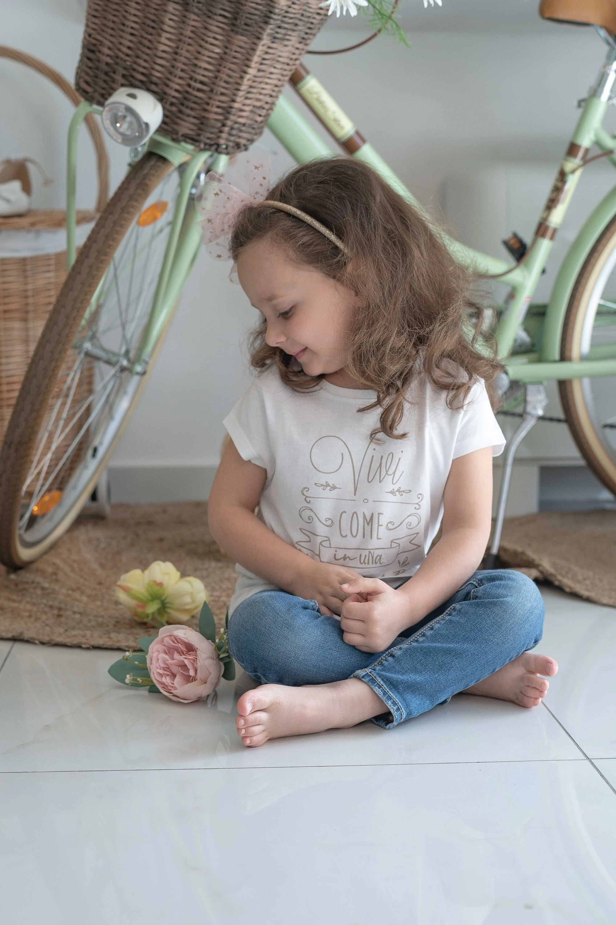 T-shirt Vivi Fabula Bimba Sogna con Fabula