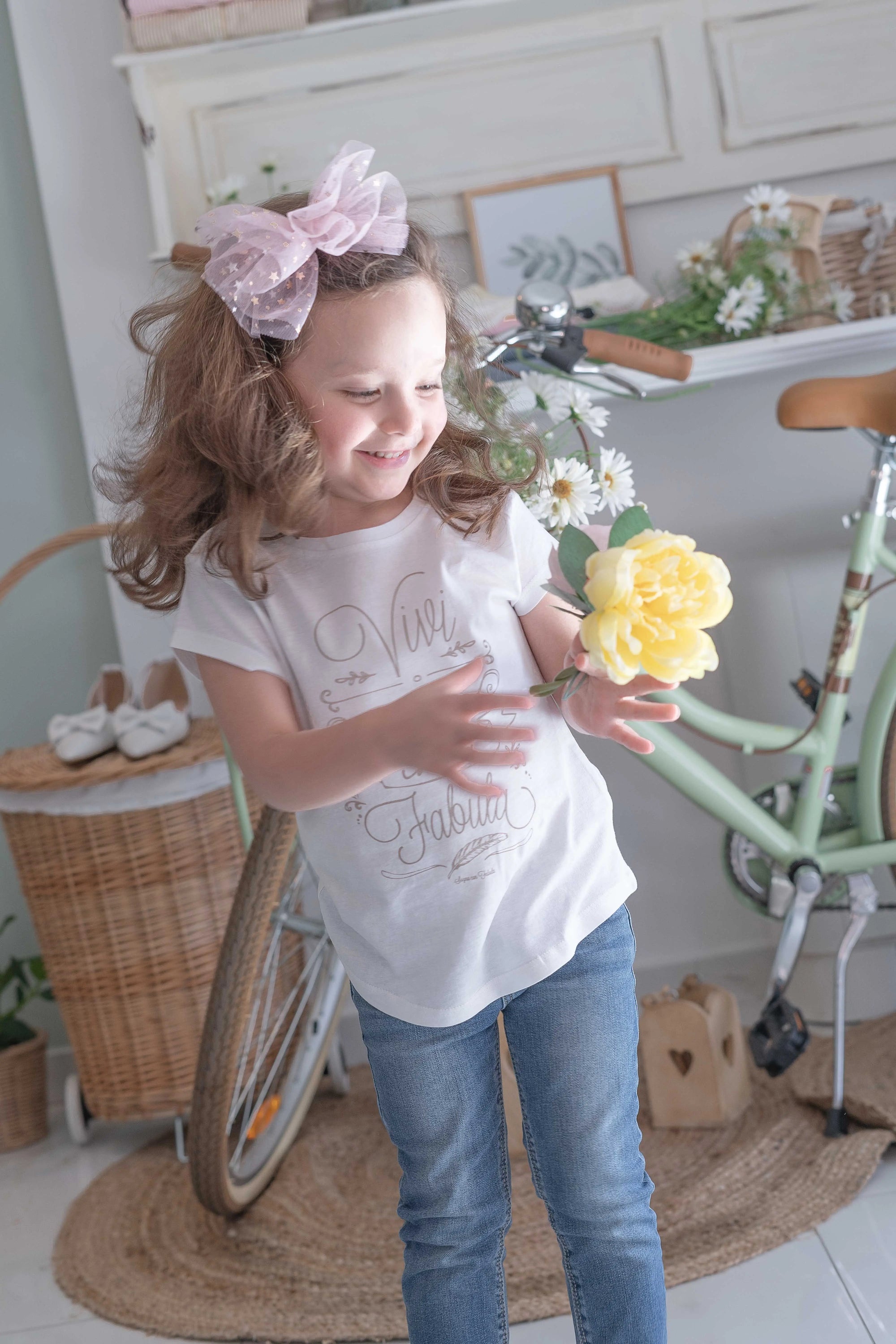 T-shirt Vivi Fabula Bimba Sogna con Fabula