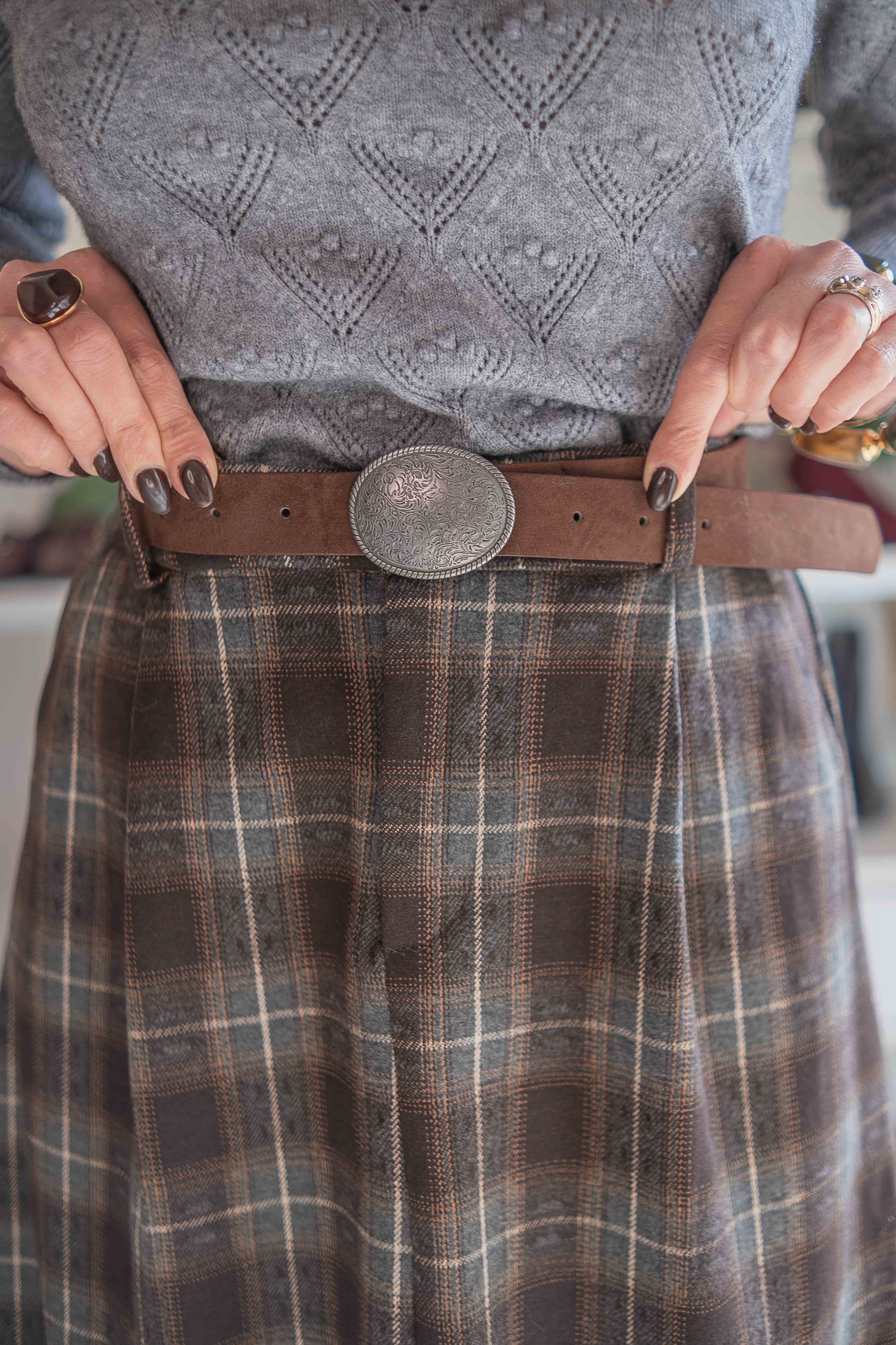 Gonna Vintage con Cinta