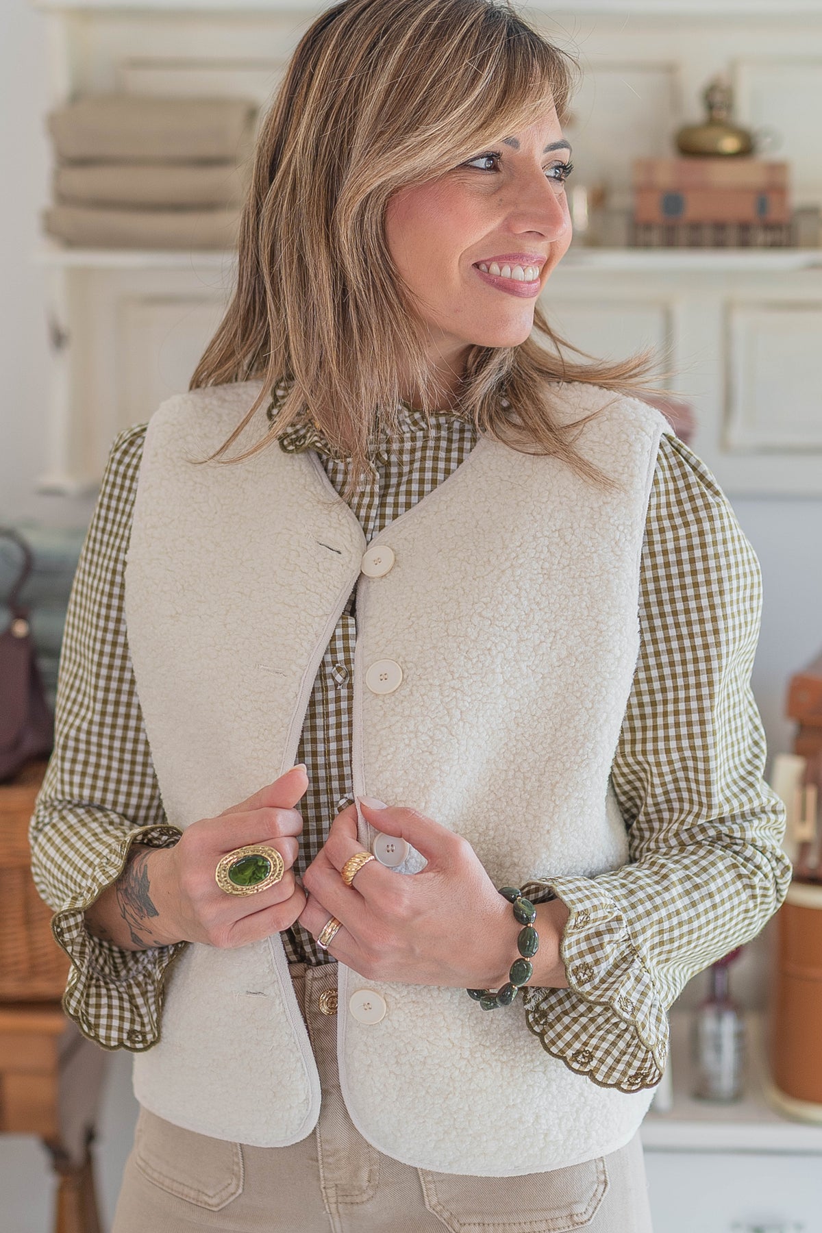Gilet Violette