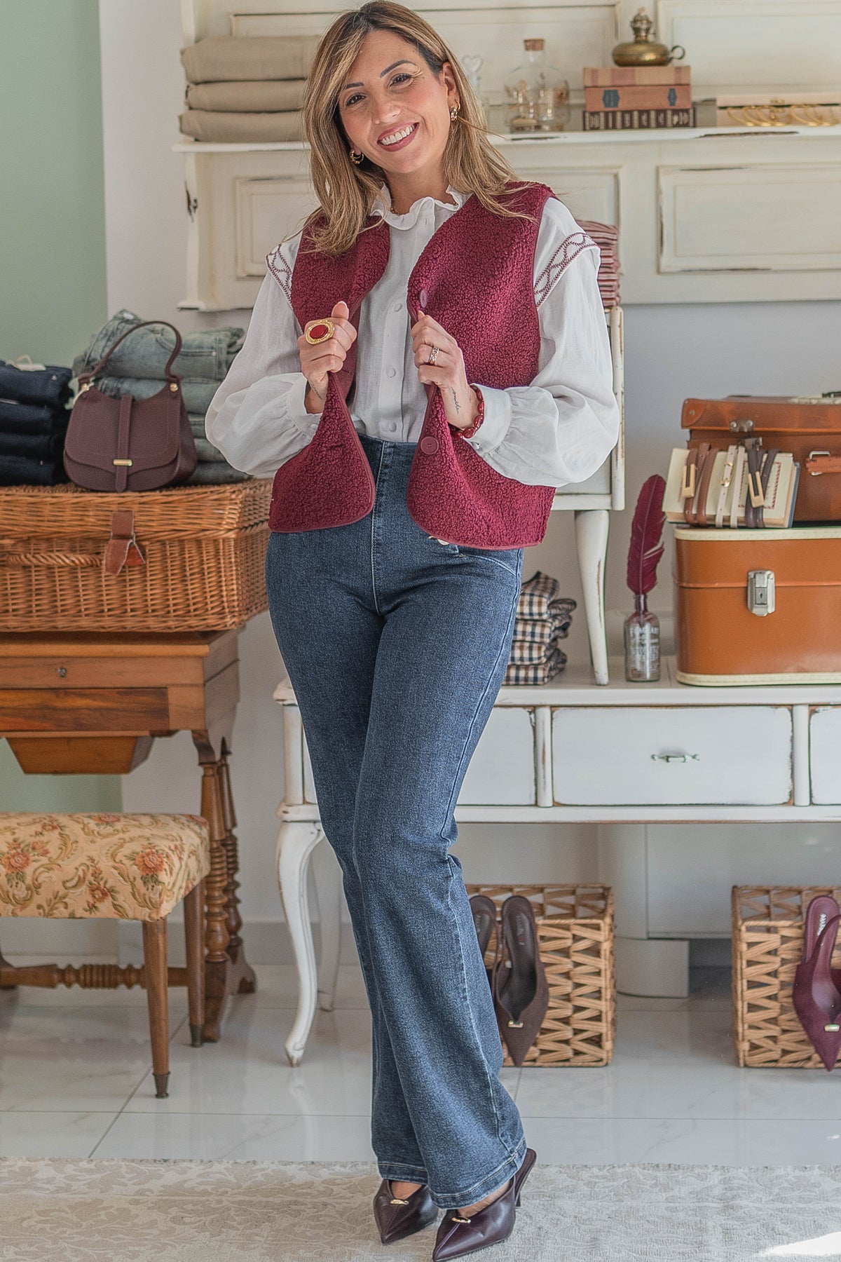 Gilet Violette